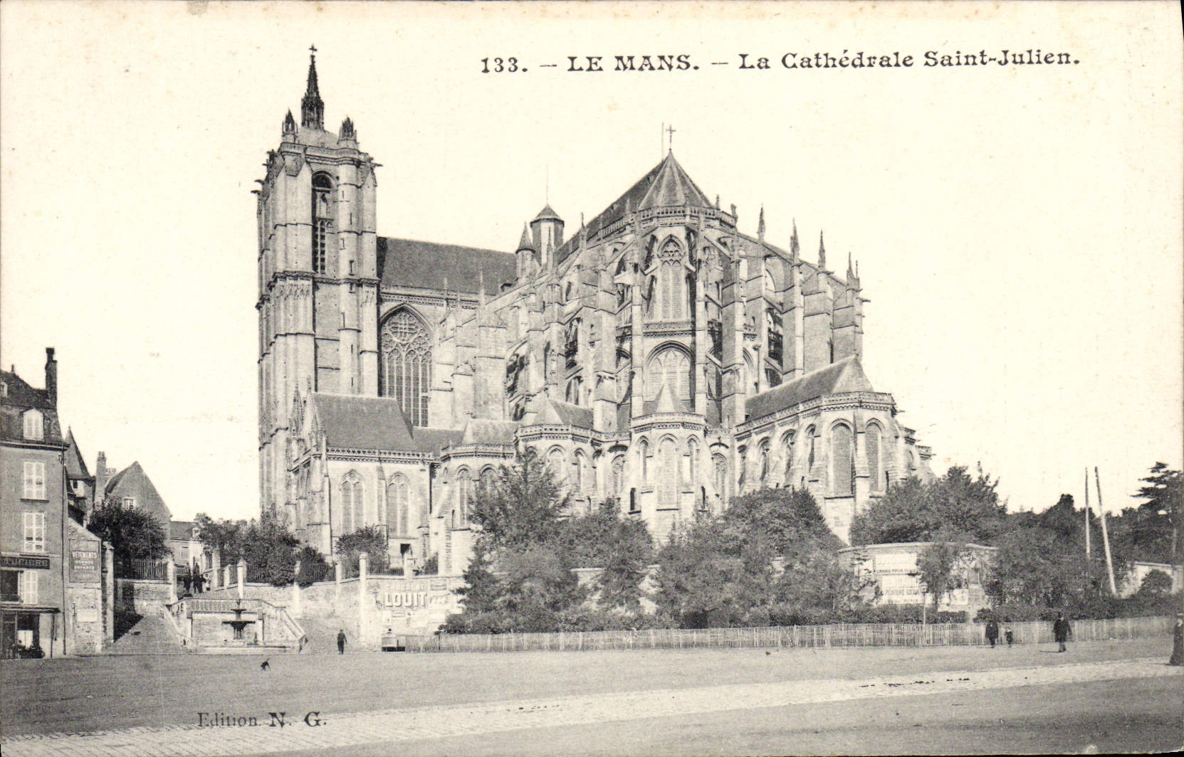 CPA Le Mans La Cathedrale Saint Julien