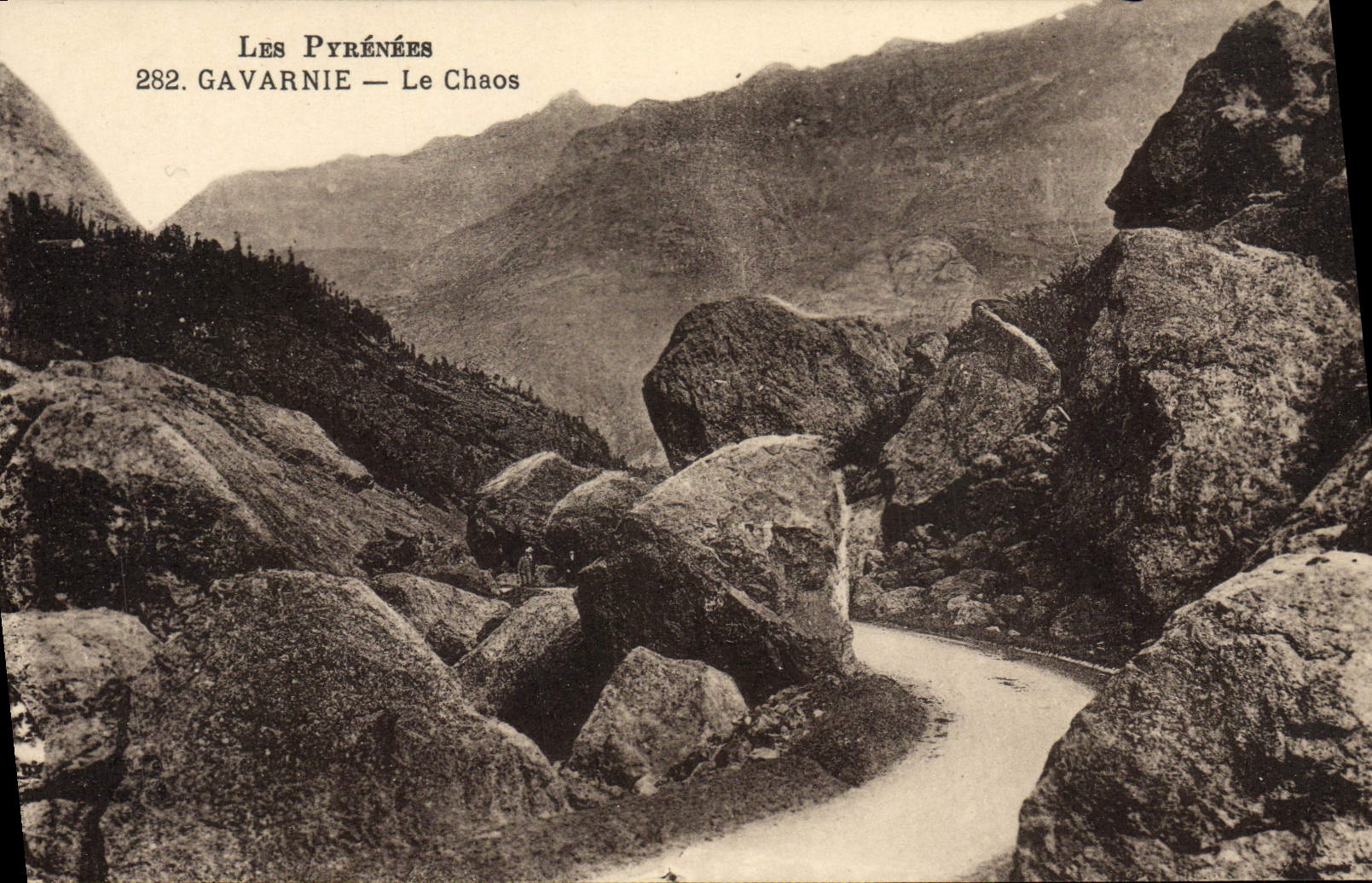 Caos de Gavarnie de la POSTAL de la VENDIMIA