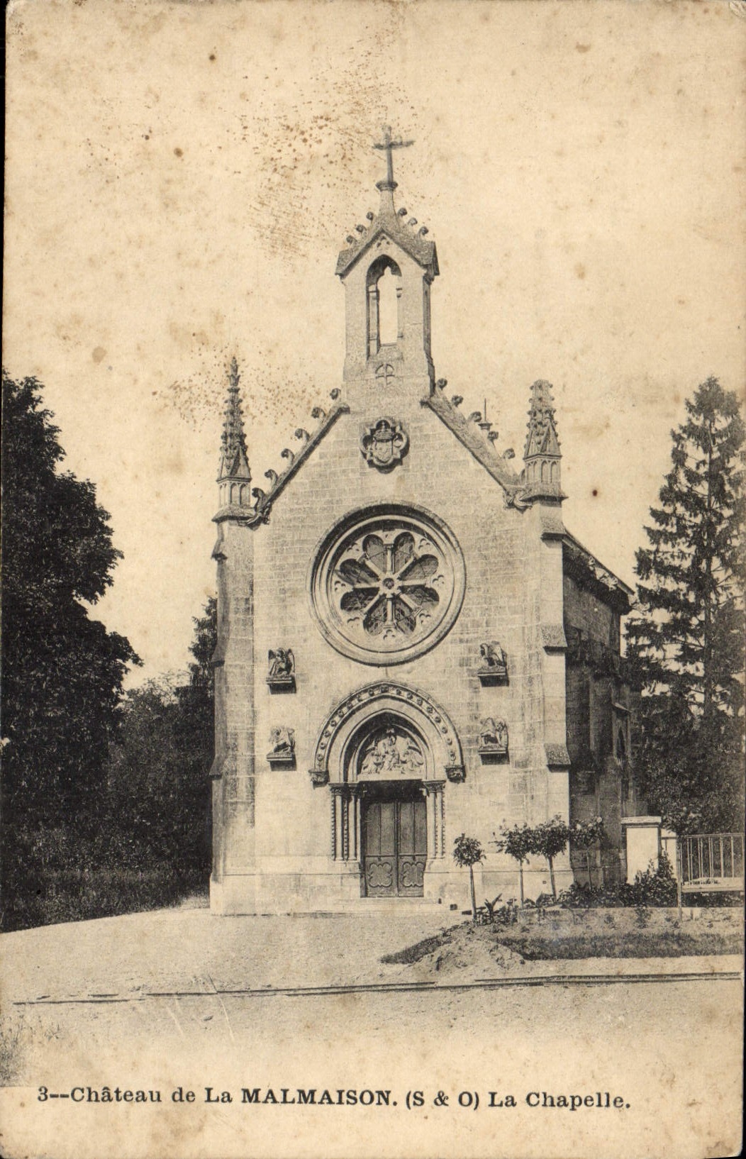 CPA Chateau de la Malmaison La Chapelle