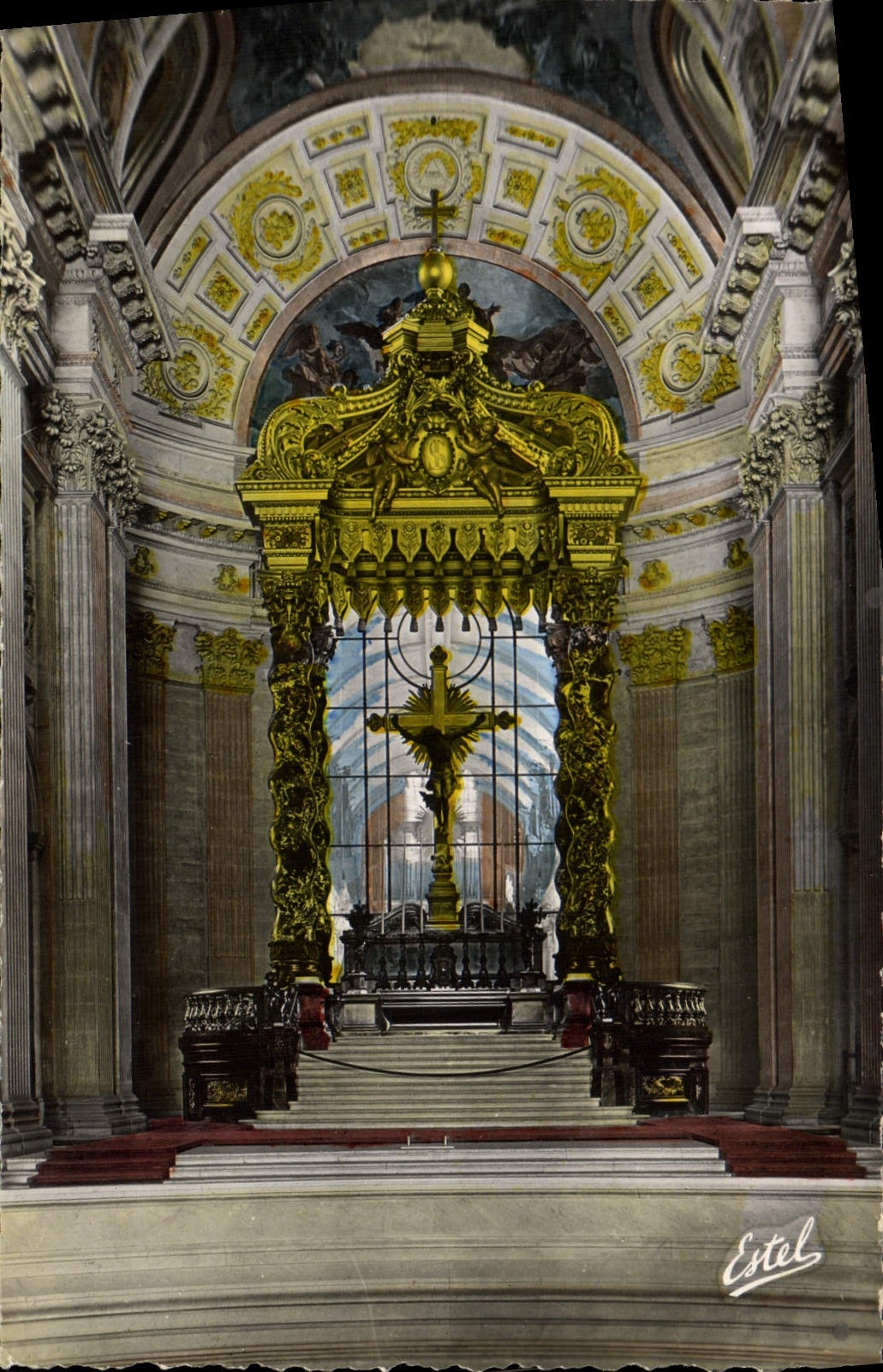 MODERN CARD Paris Invalids the Large Furnace bridge of the Dome