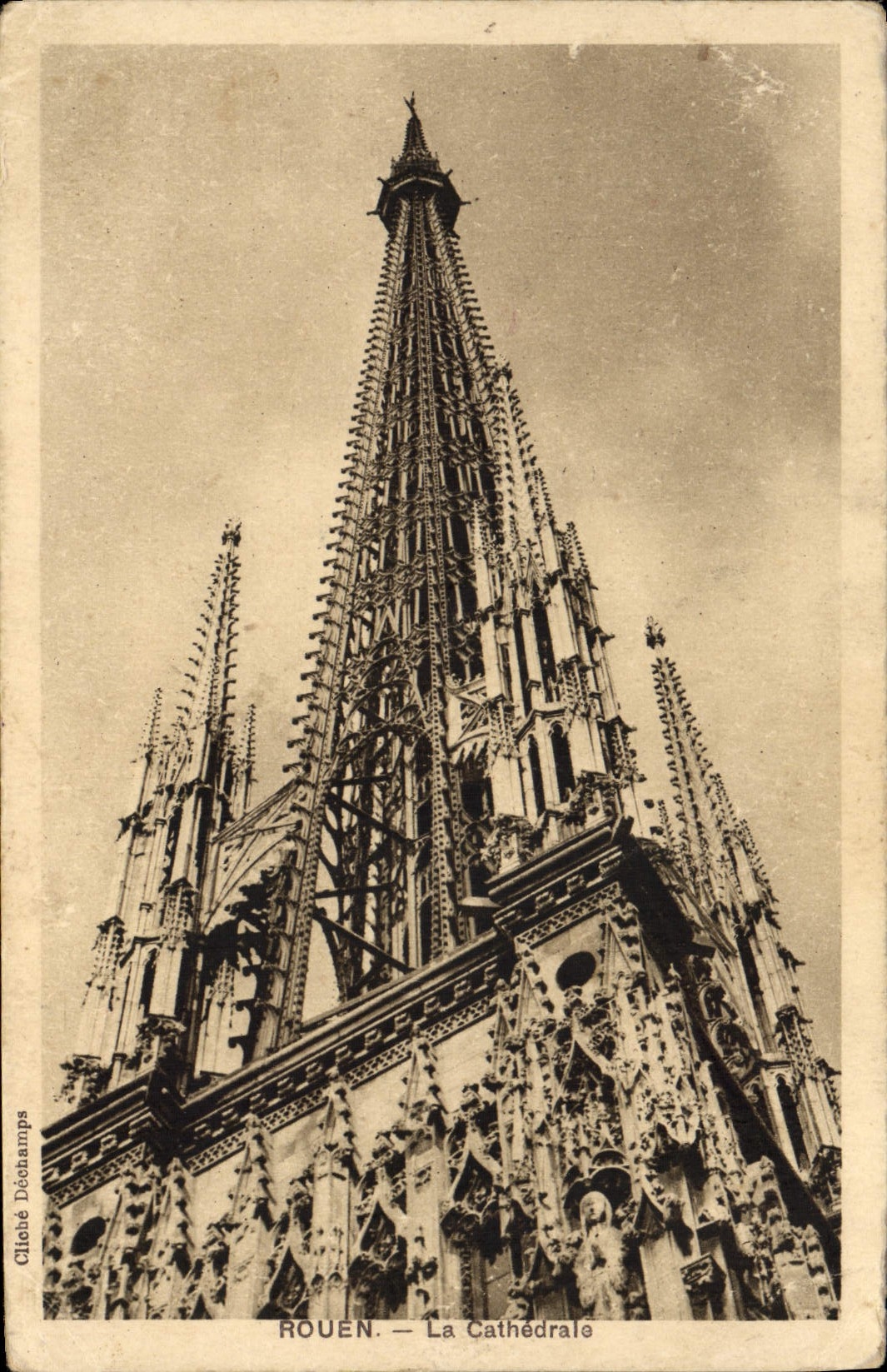 CPA Rouen La cathedrale