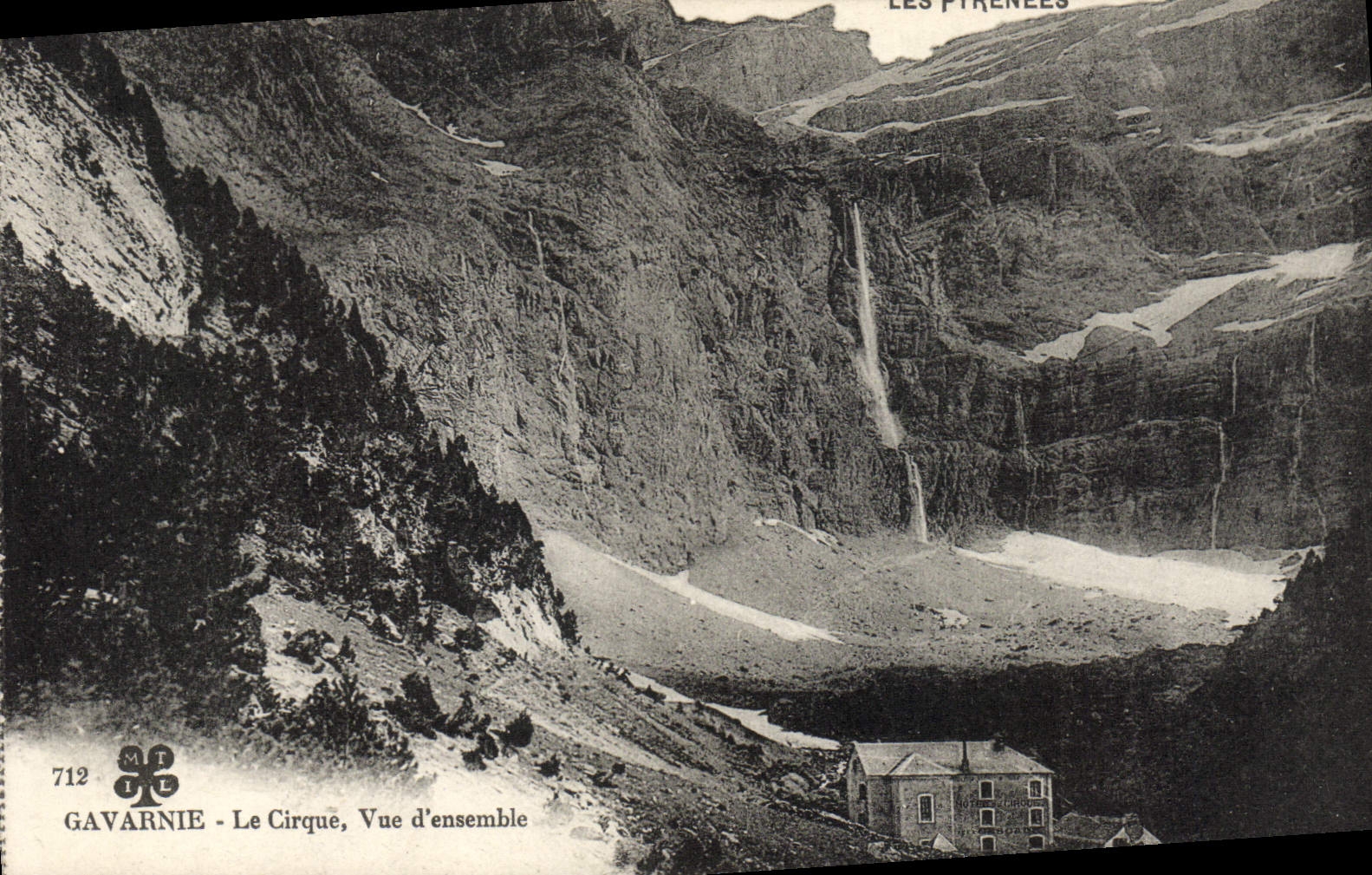 CPA Gavarnie Le Cirque Vue D'Ensemble