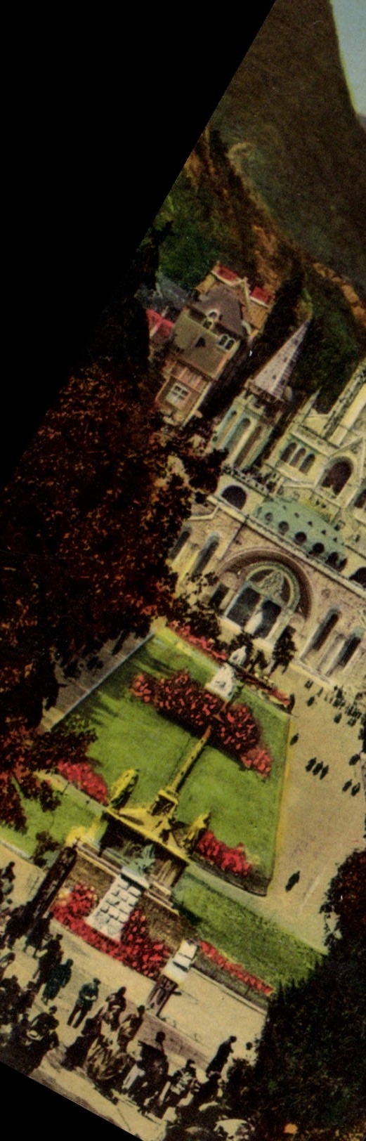 POSTAL de la VENDIMIA pesada la basílica y la explanada de I