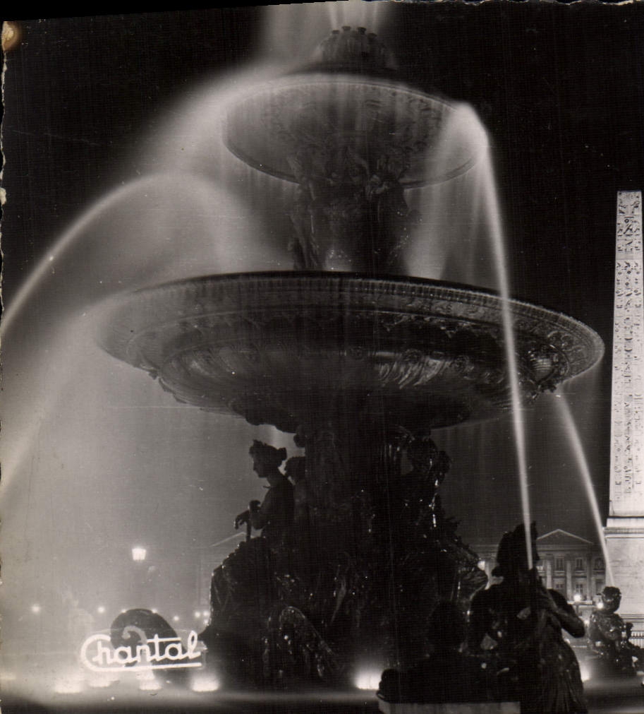 CPM Paris Les Illuminations Place De La Concorde