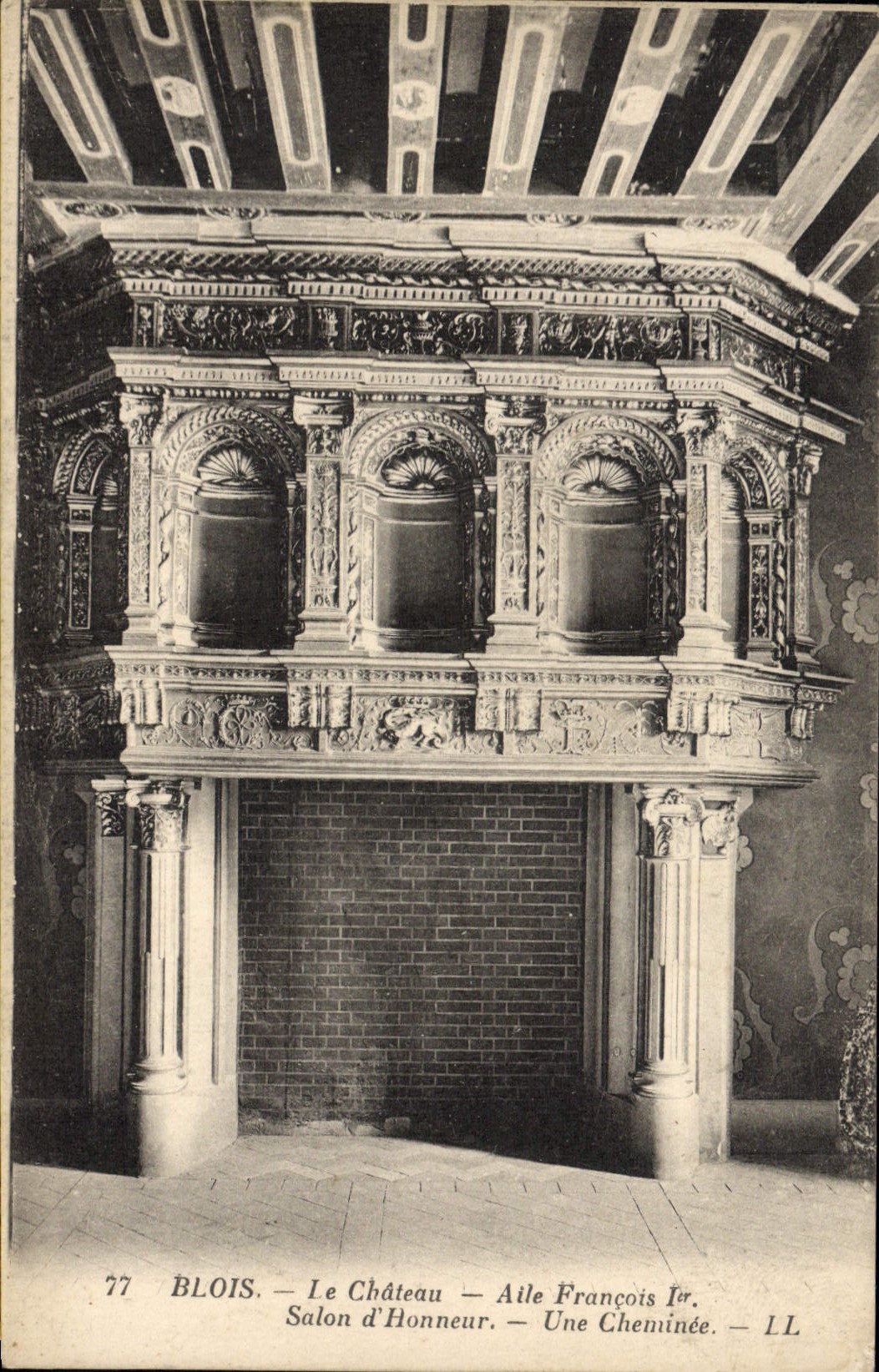 CPA Blois Le Chateau Aile Francois 1er Salon D'Honneur