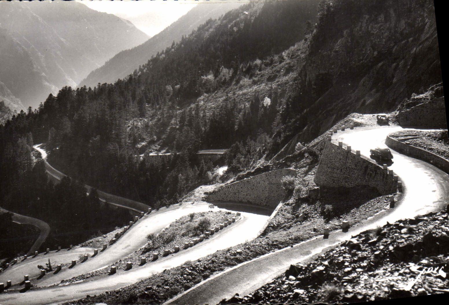 MODERN CARD Valley D' Aure Assembled Towards D' Oredon And De Capdelong