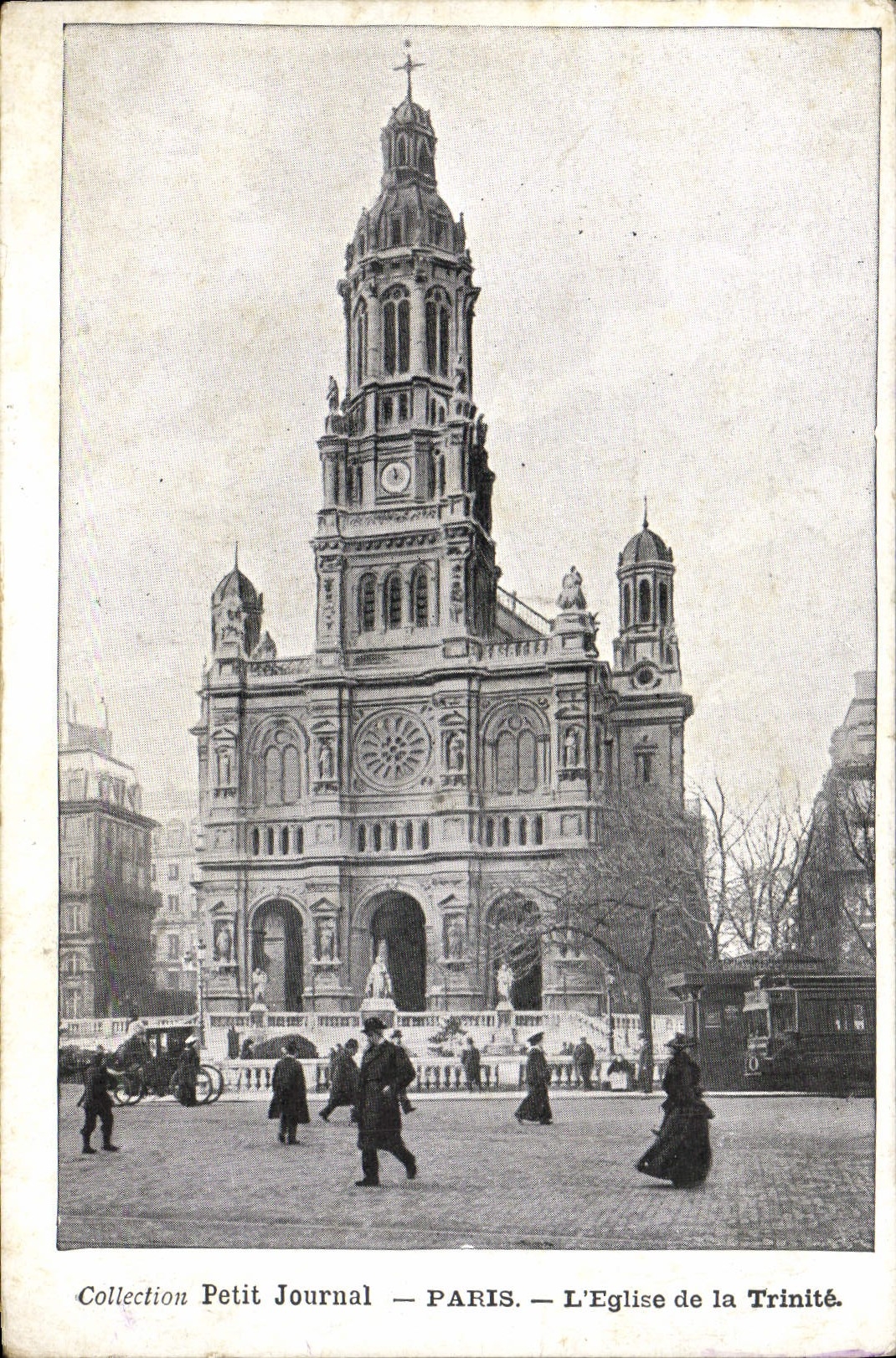 CPA Paris L'Eglise De La Trinite