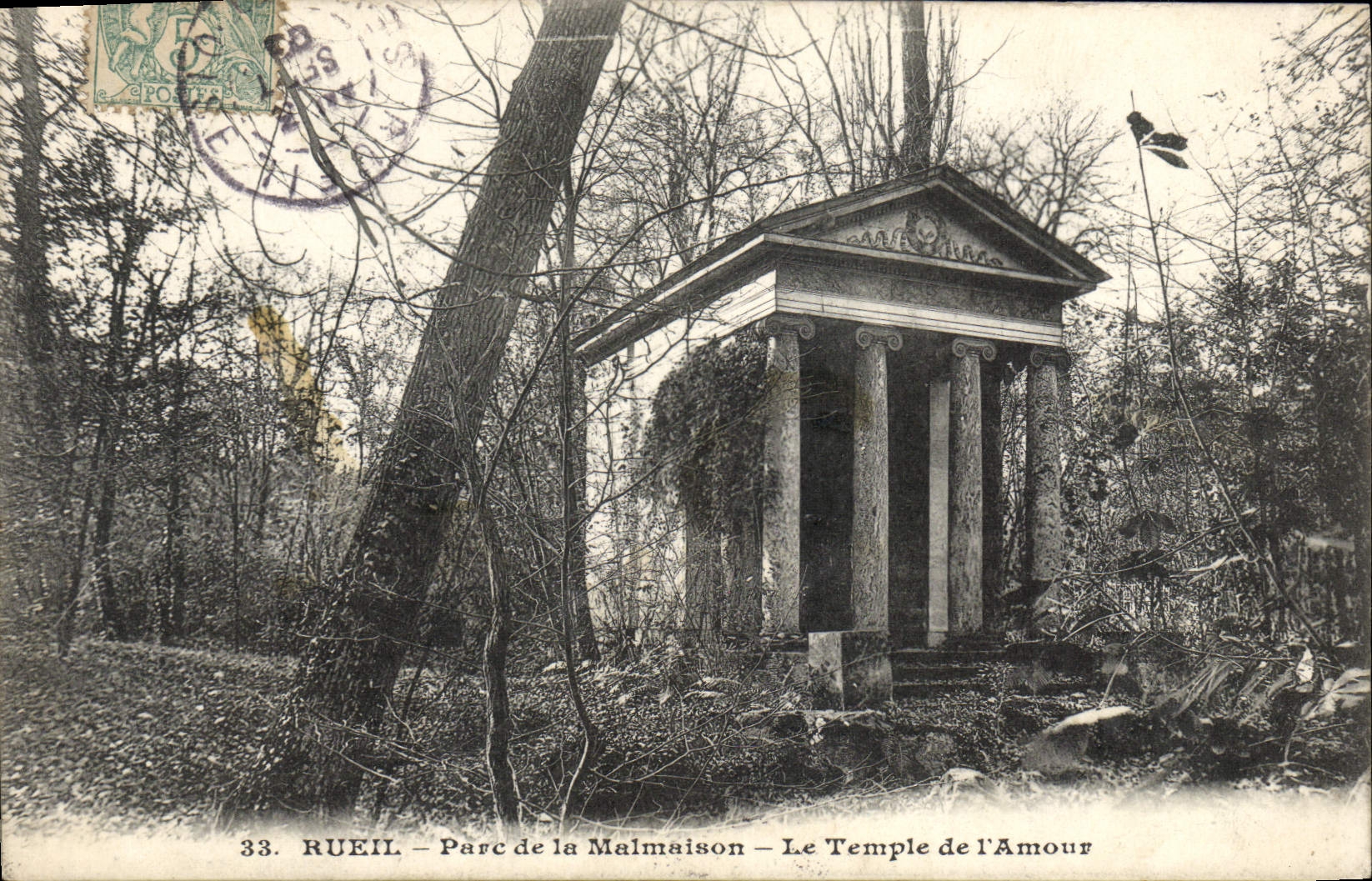 CPA Rueil Parc De La Malmaison Le Temple De I'Amour