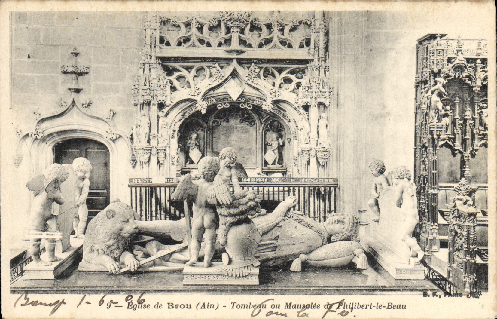 CPA Eglise De Brou Tombeau Ou Mausolee de Philibert le Beau 