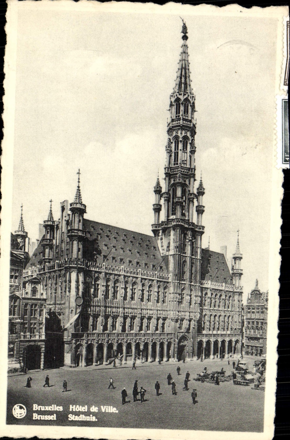MODERN CARD Brussels Town hall