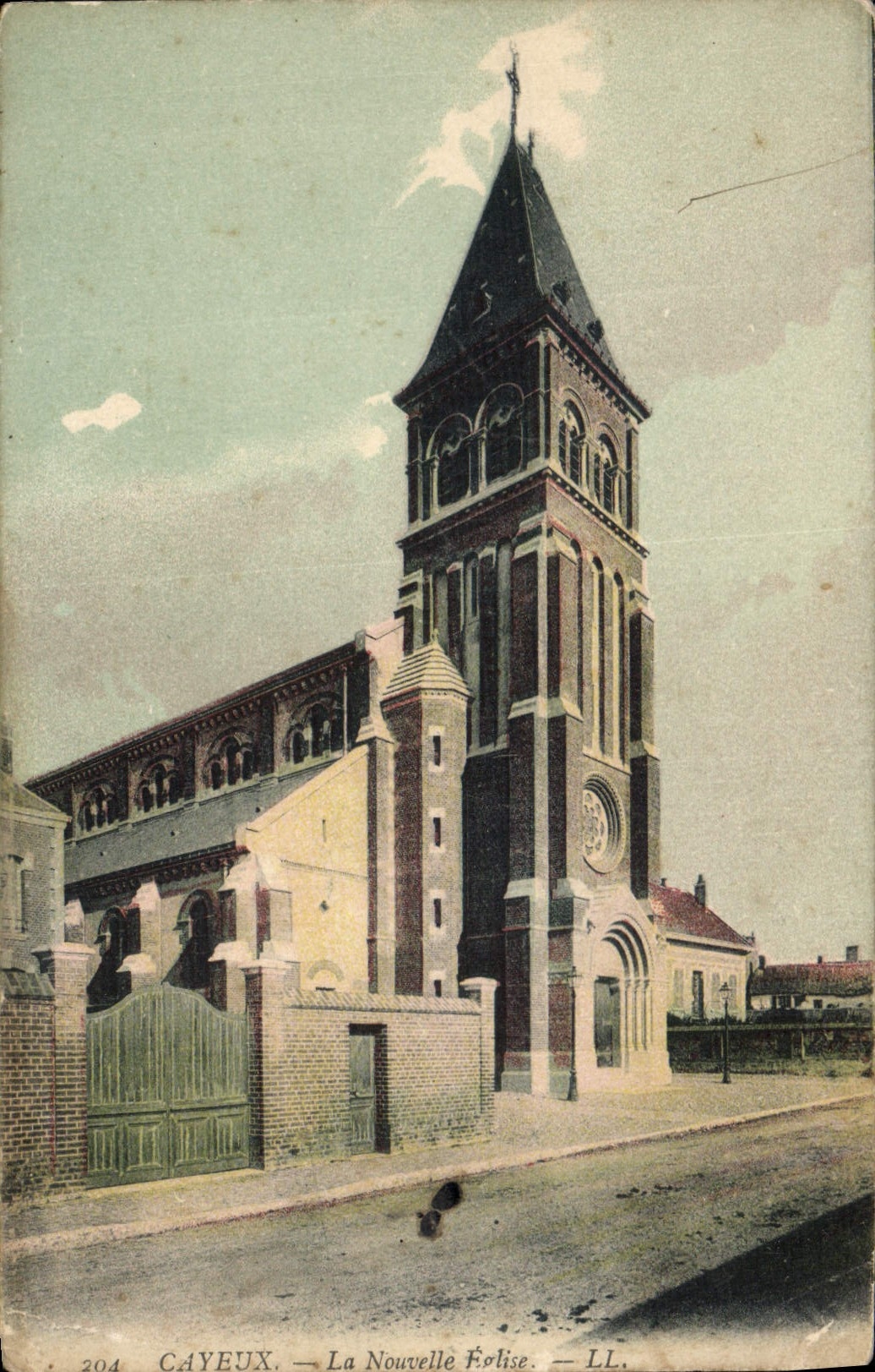 CPA Cayeux La Nouvelle Eglise