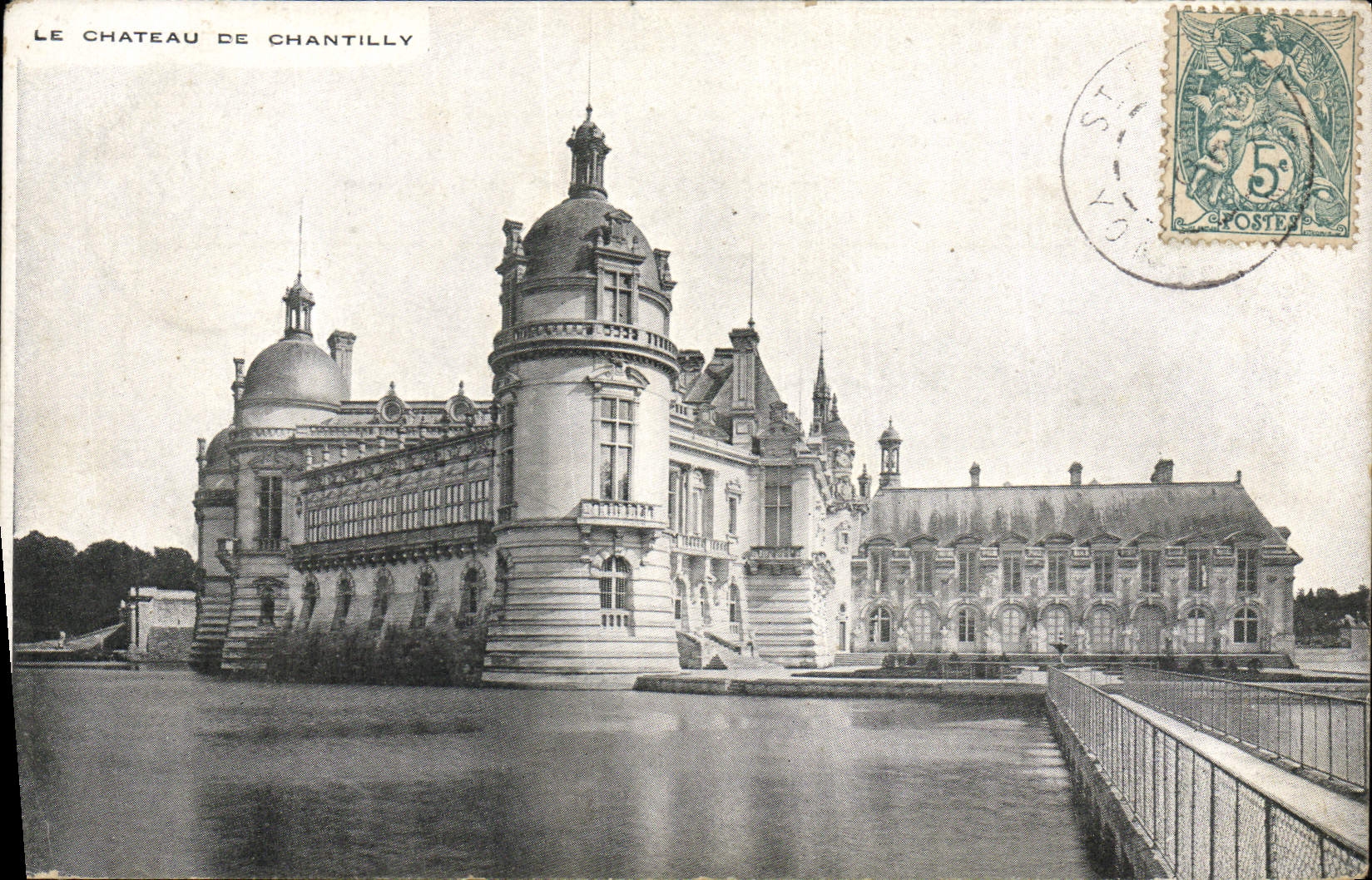 CPA Le Chateau De Chantilly
