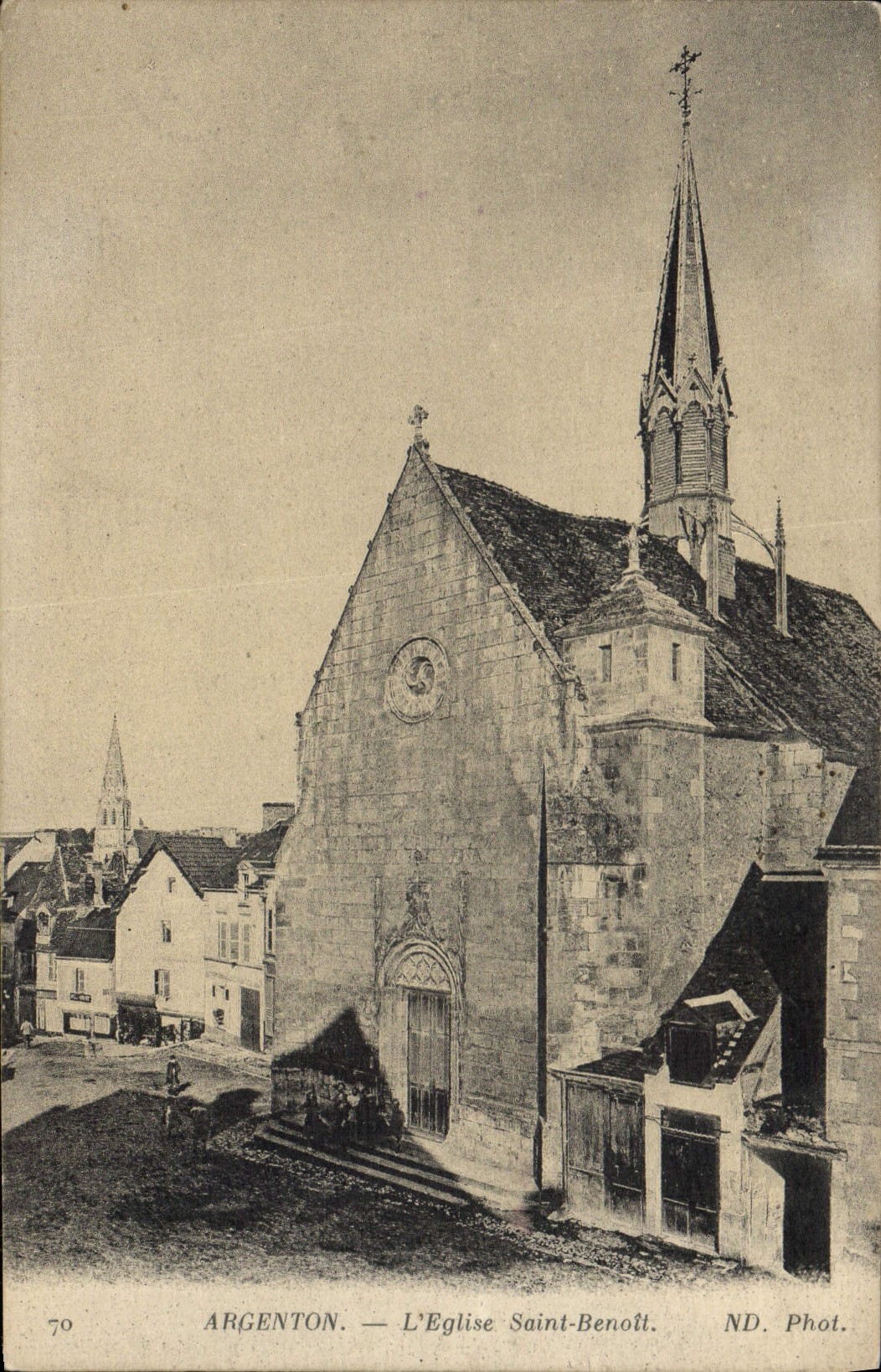 CPA Argenton L'Eglise Saint Benoti