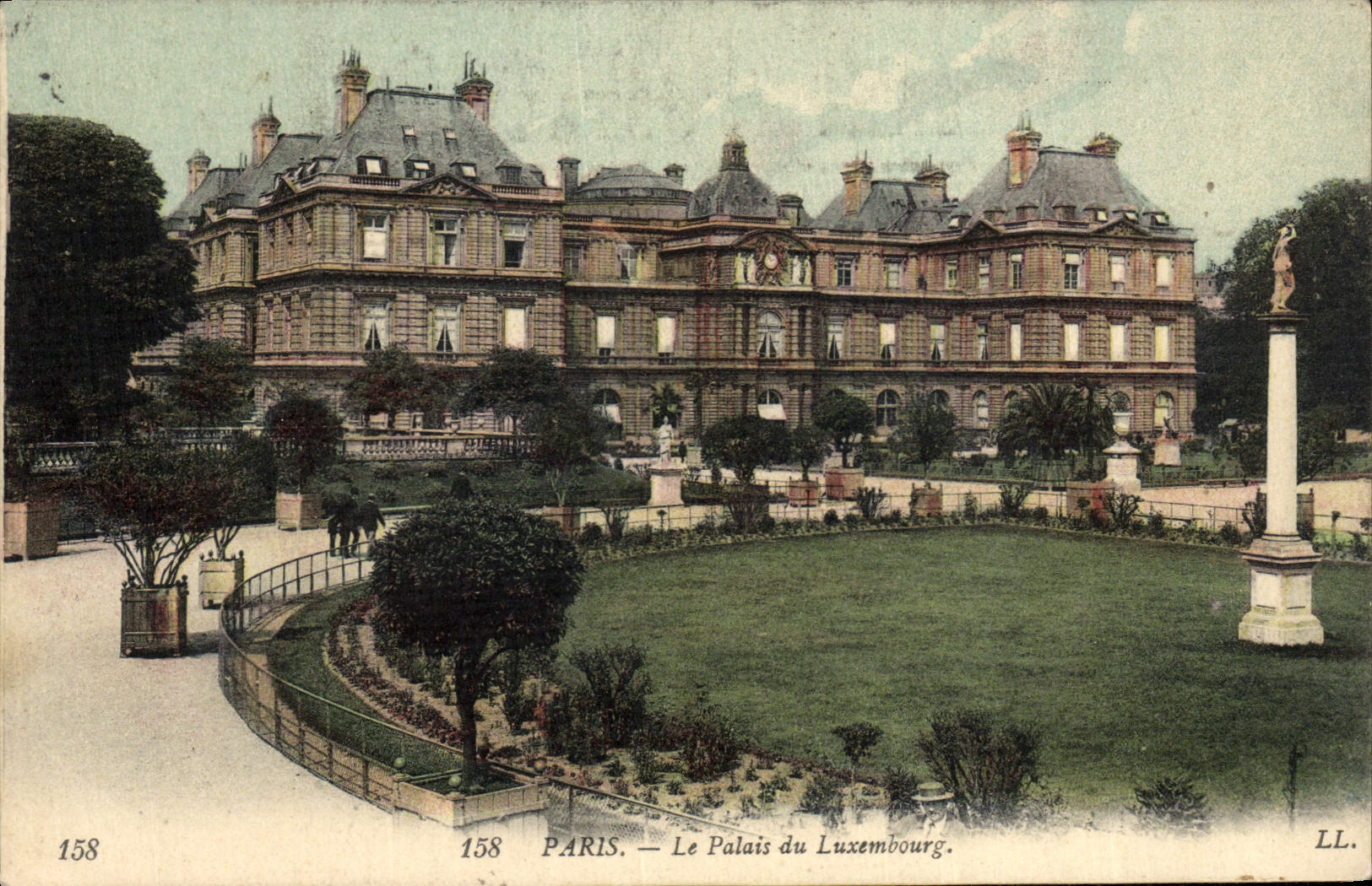 CPA Paris Le Palais Du Luxembourg