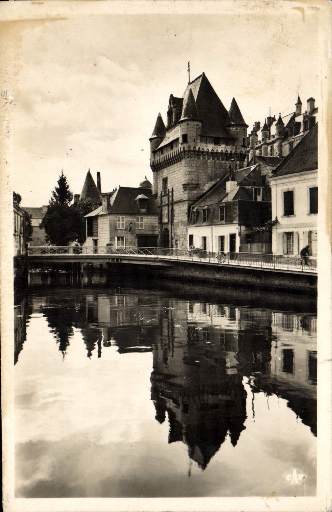 CPM Loches La Porte Des Cordellers Et I'Indre