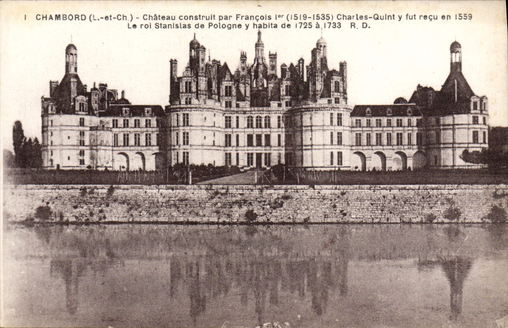 CPA Chambord Chateau 