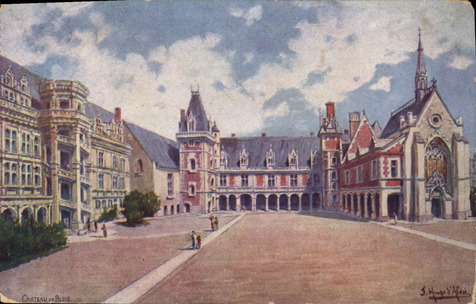 CPA Chateau Et Bios