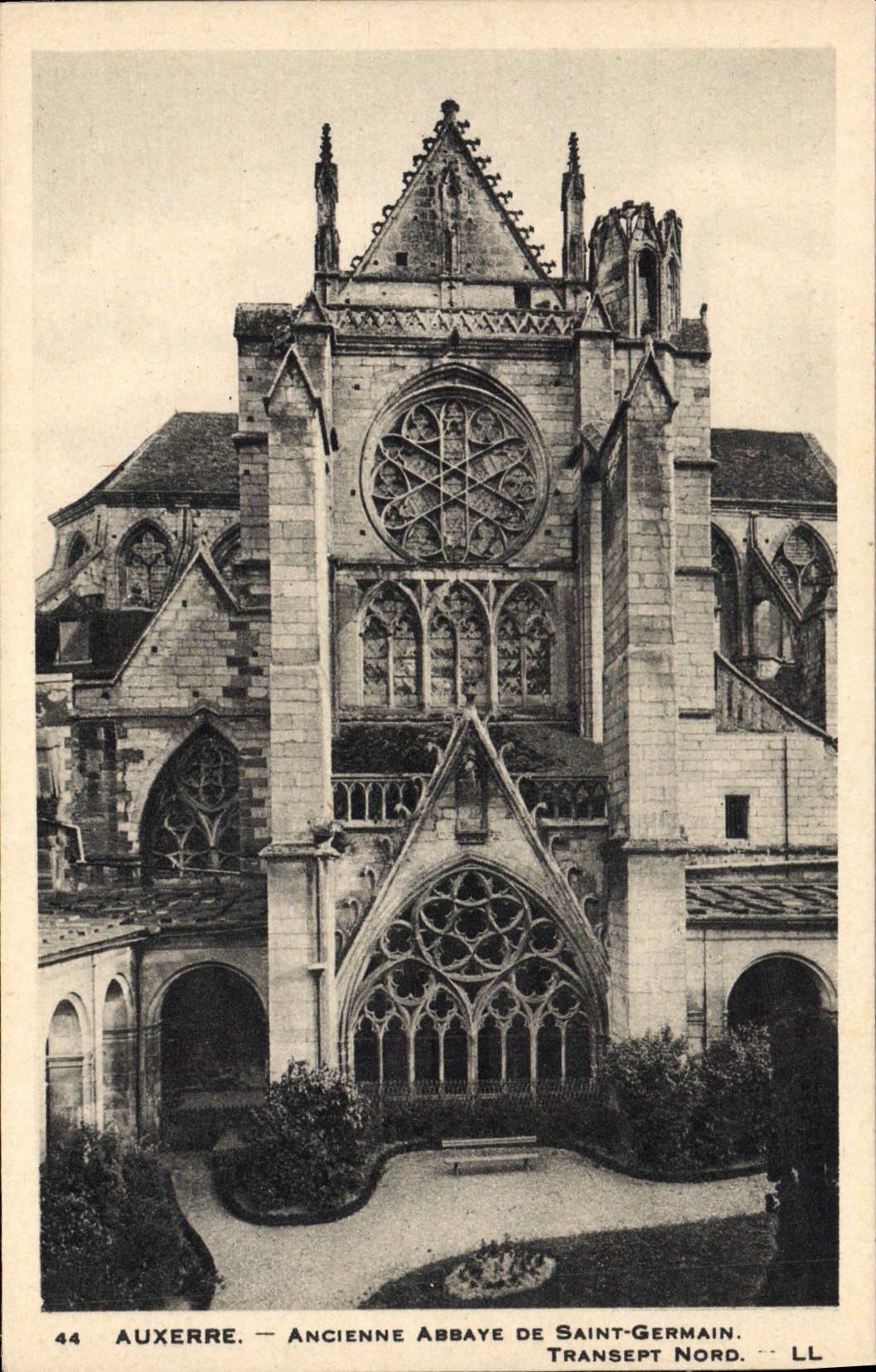 CPA Auxerre Ancienne Abbaye De Saint Germain