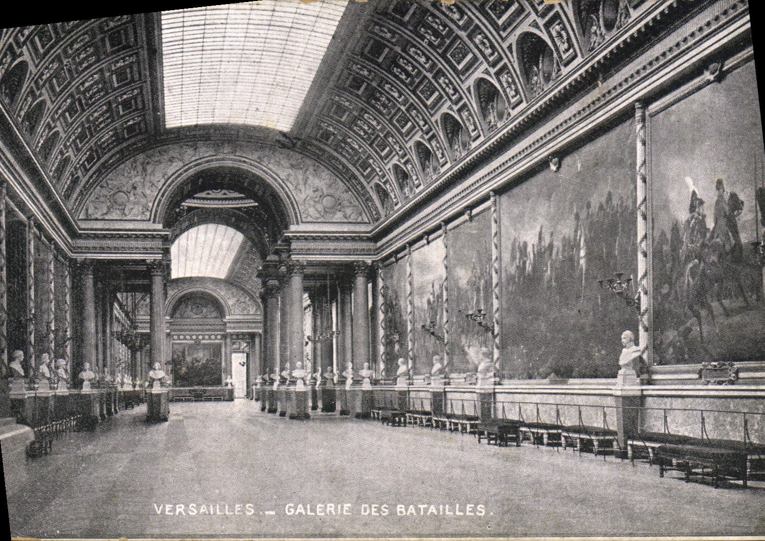 CPA Versailles Galerie Des Batailles