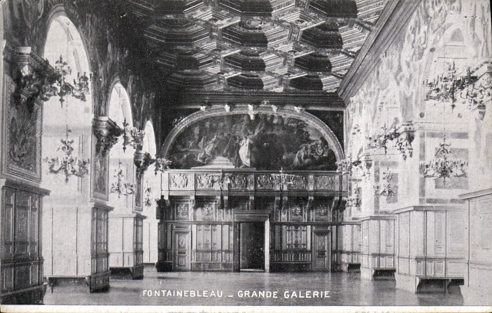 CPA Fontainebleau Grande Galerie
