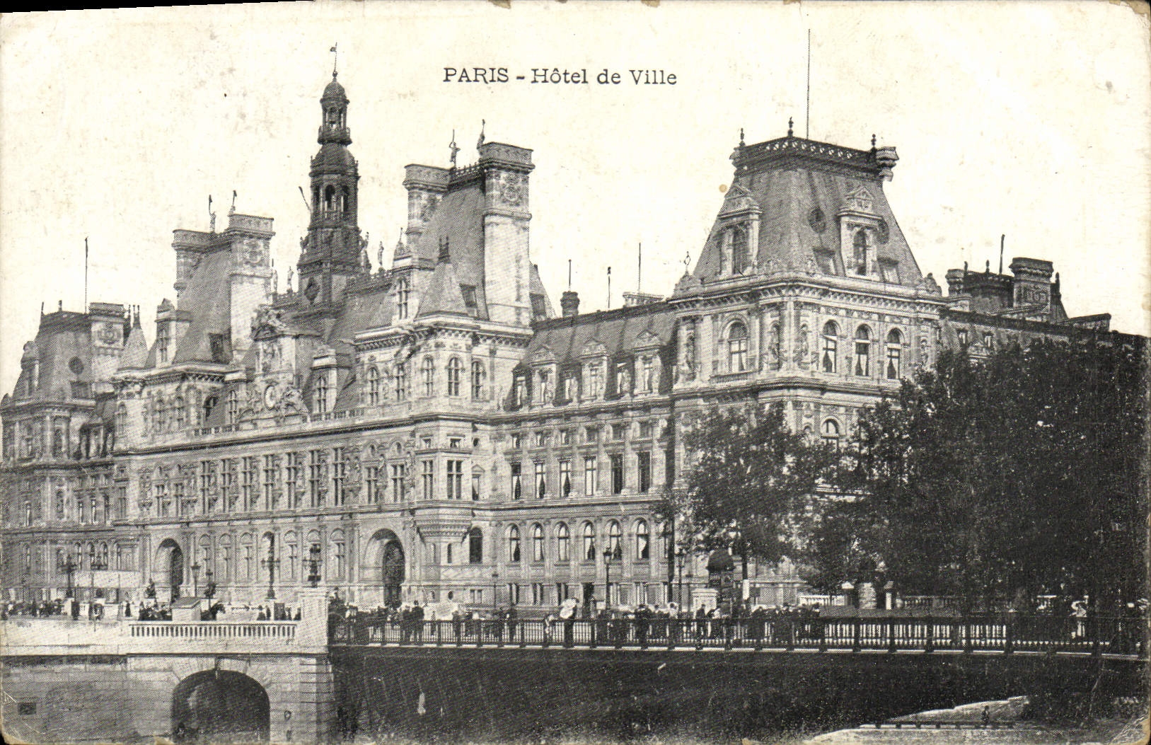 CPA Paris Hotel De Ville