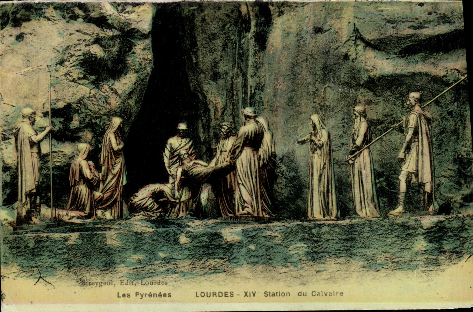 Estación pesada de la POSTAL de la VENDIMIA 14ta del martirio