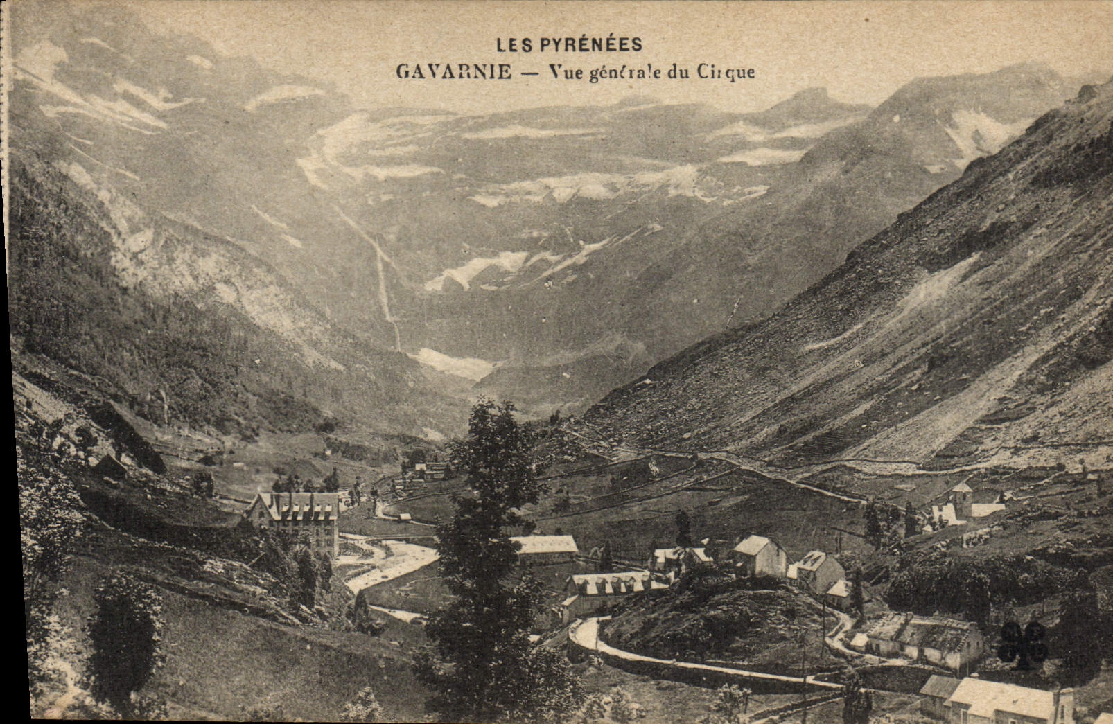 Opinión de Gavarnie de la POSTAL de la VENDIMIA del circo