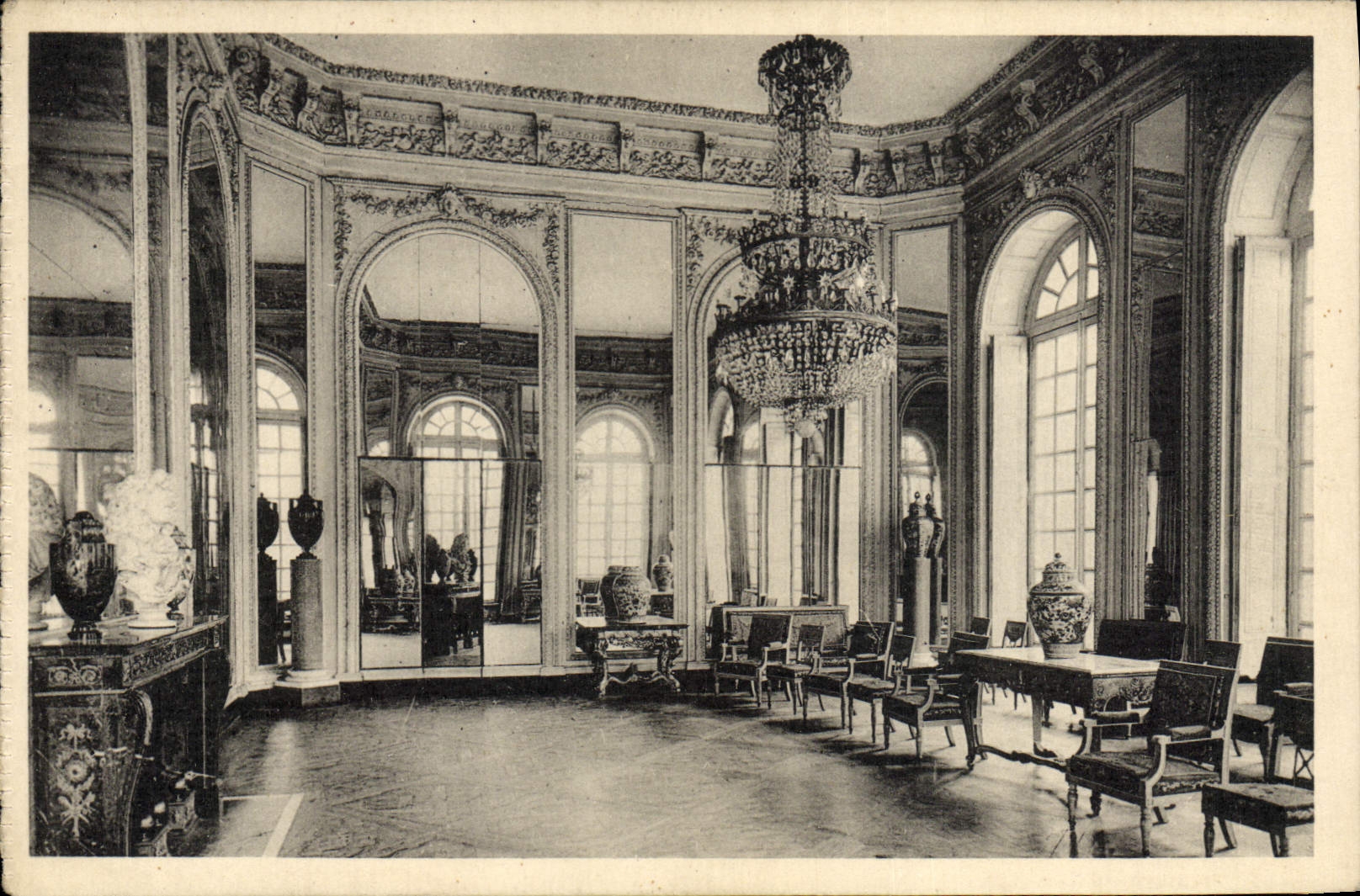 CPA Grand Trianon Le Salon Des Glaces Versailles