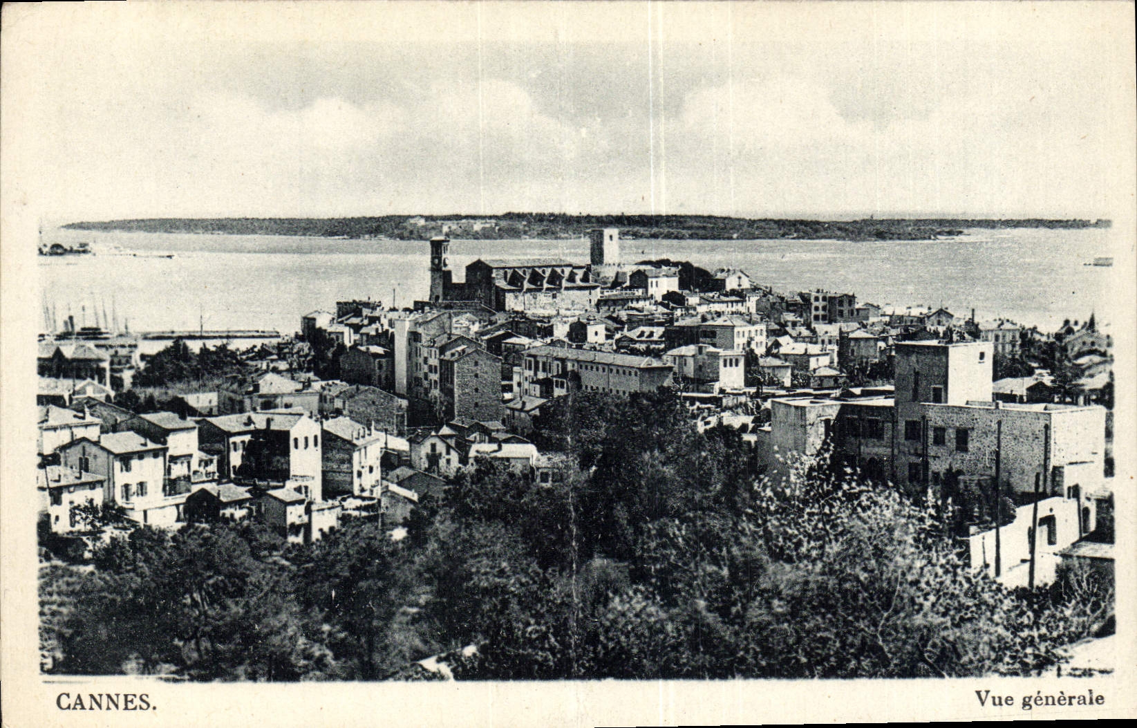 CPA Cannes Vue Generale