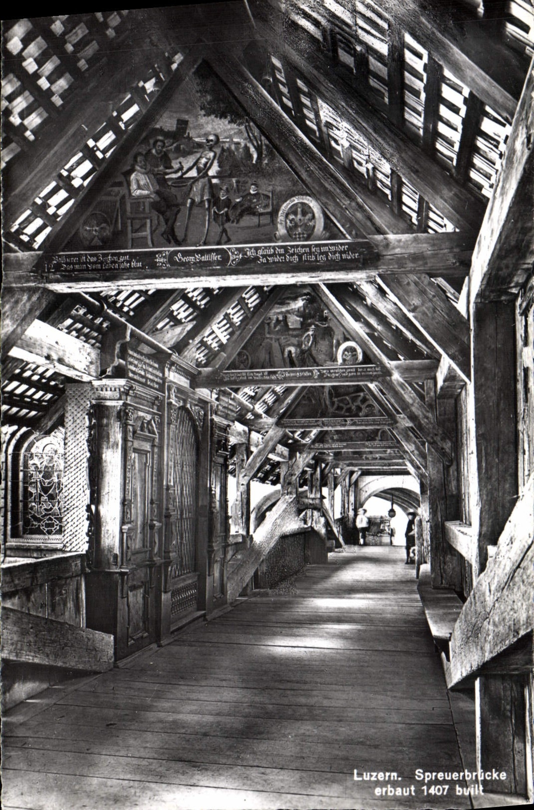MODERN CARD Luzern Spreuerbrucke