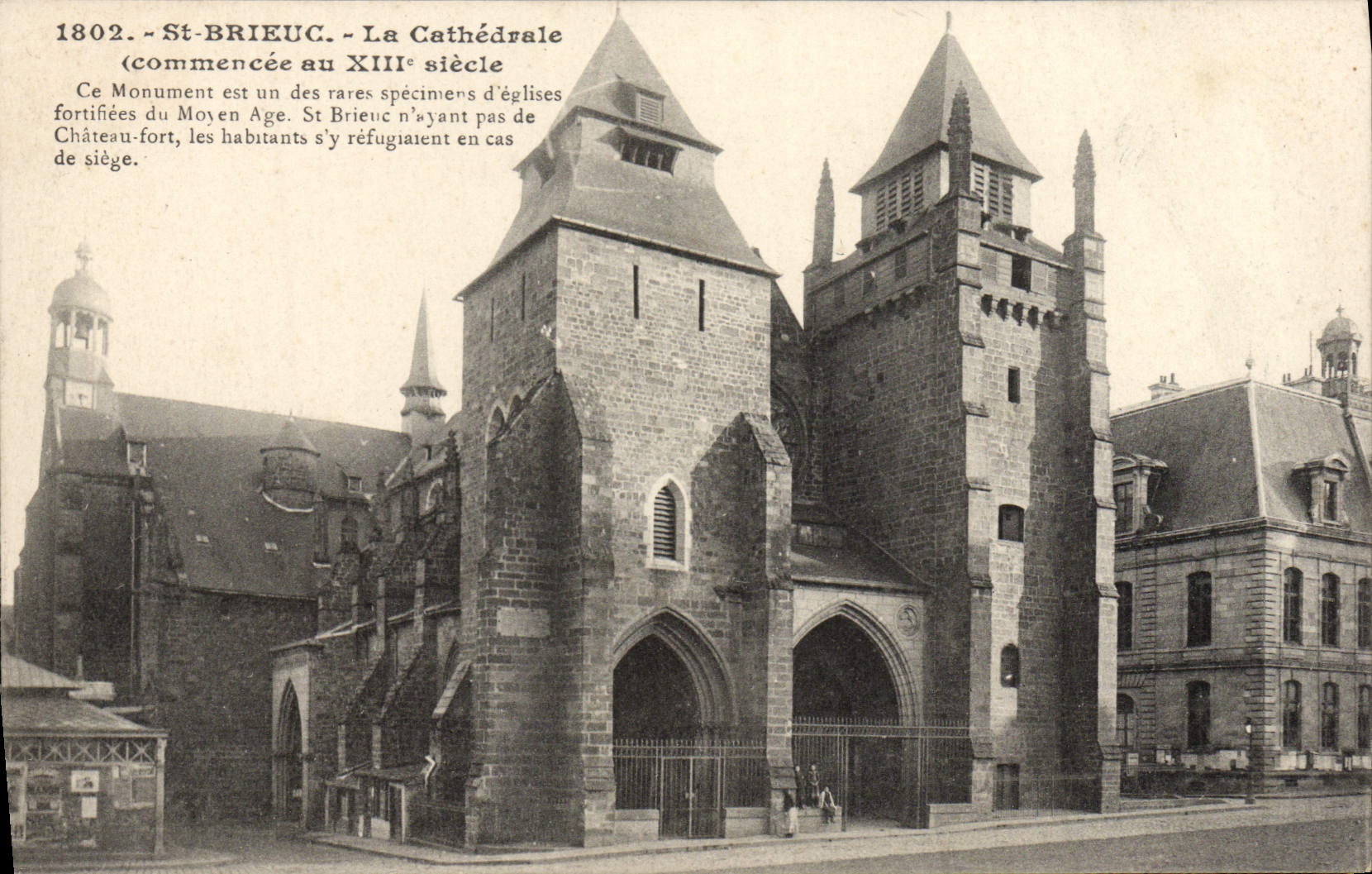 CPA Cathedrale St Brieuc