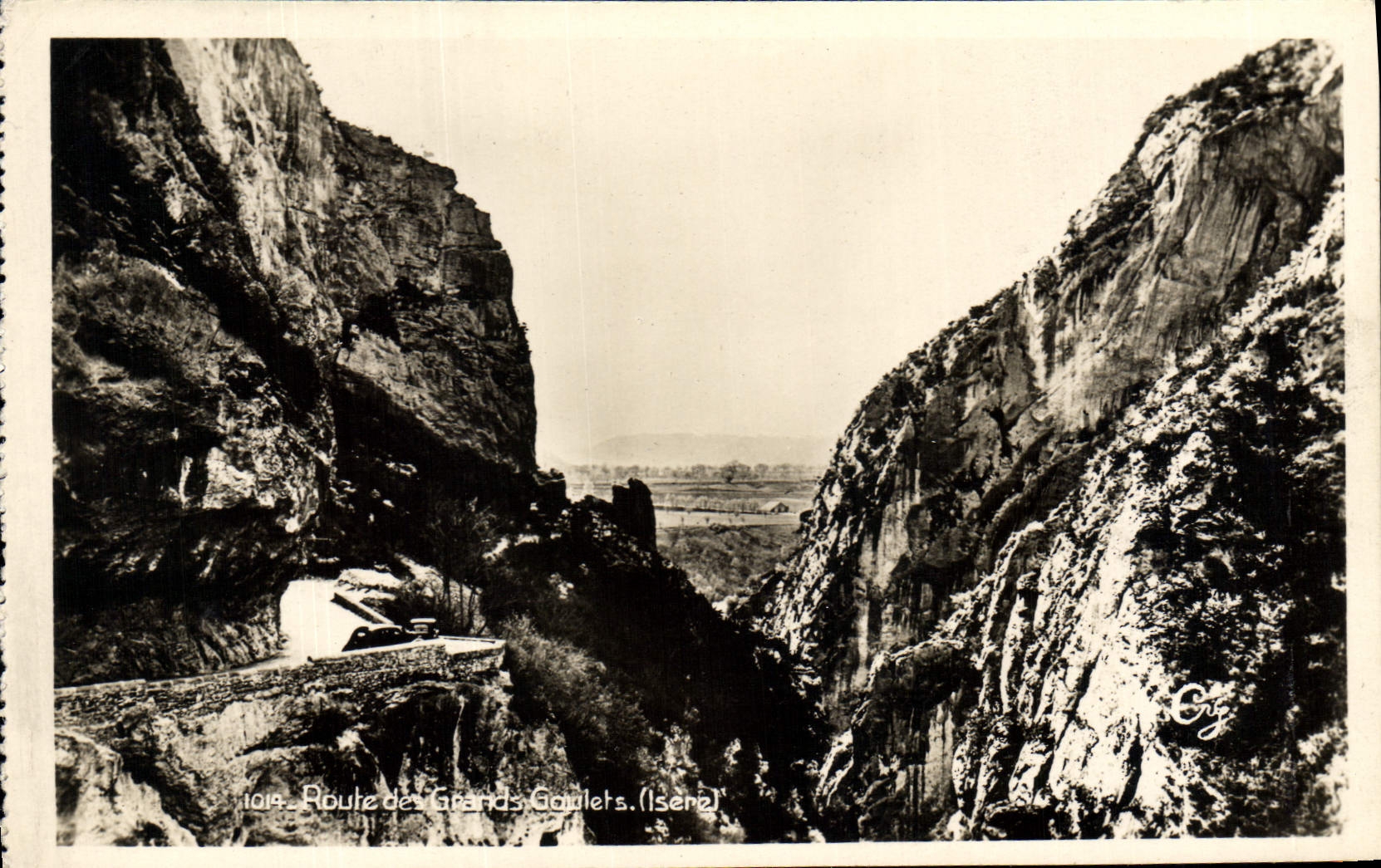 MODERN CARD Road of the Great narrow parts