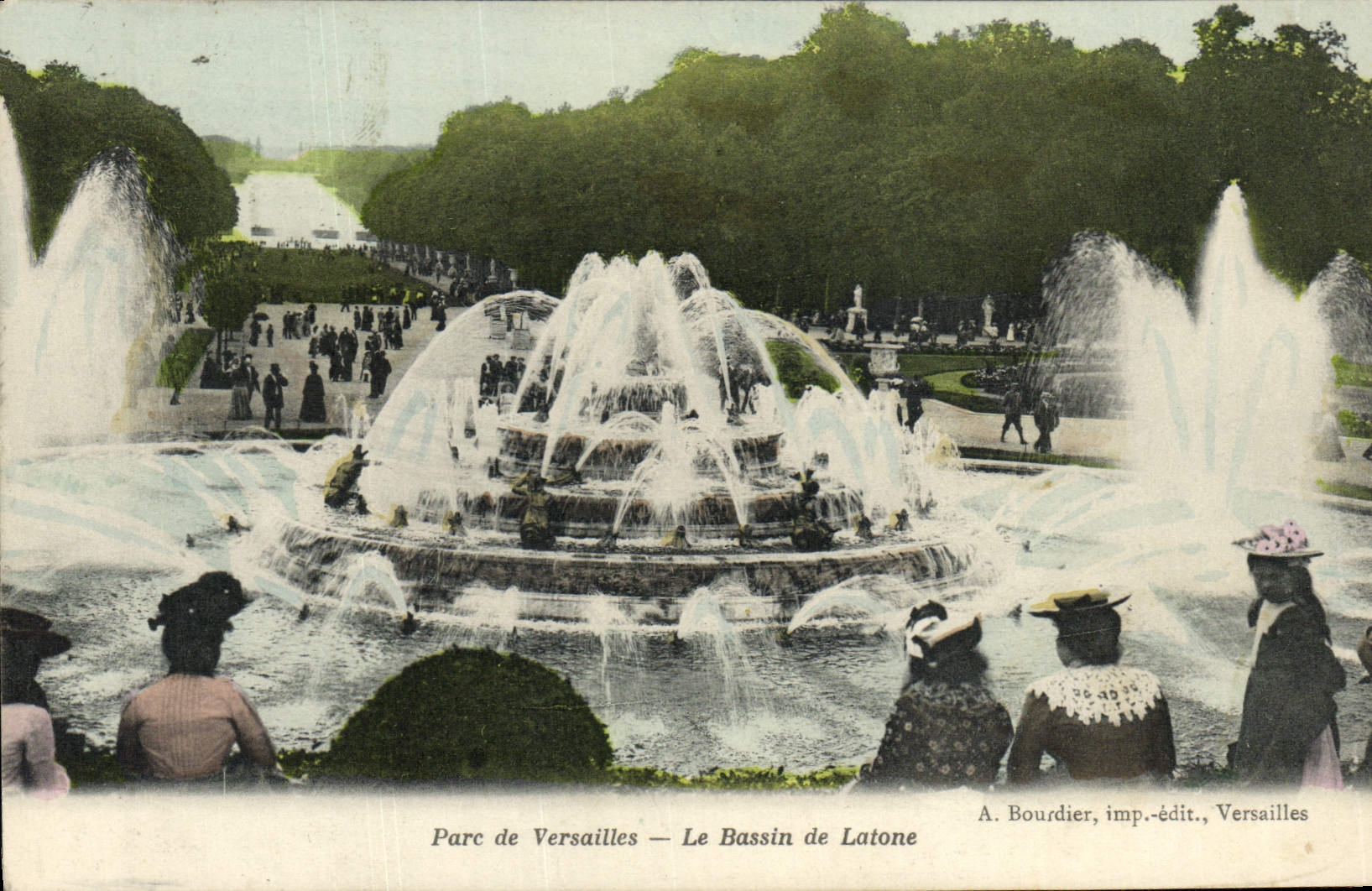 CPA Versailles Le Bassin de Latone
