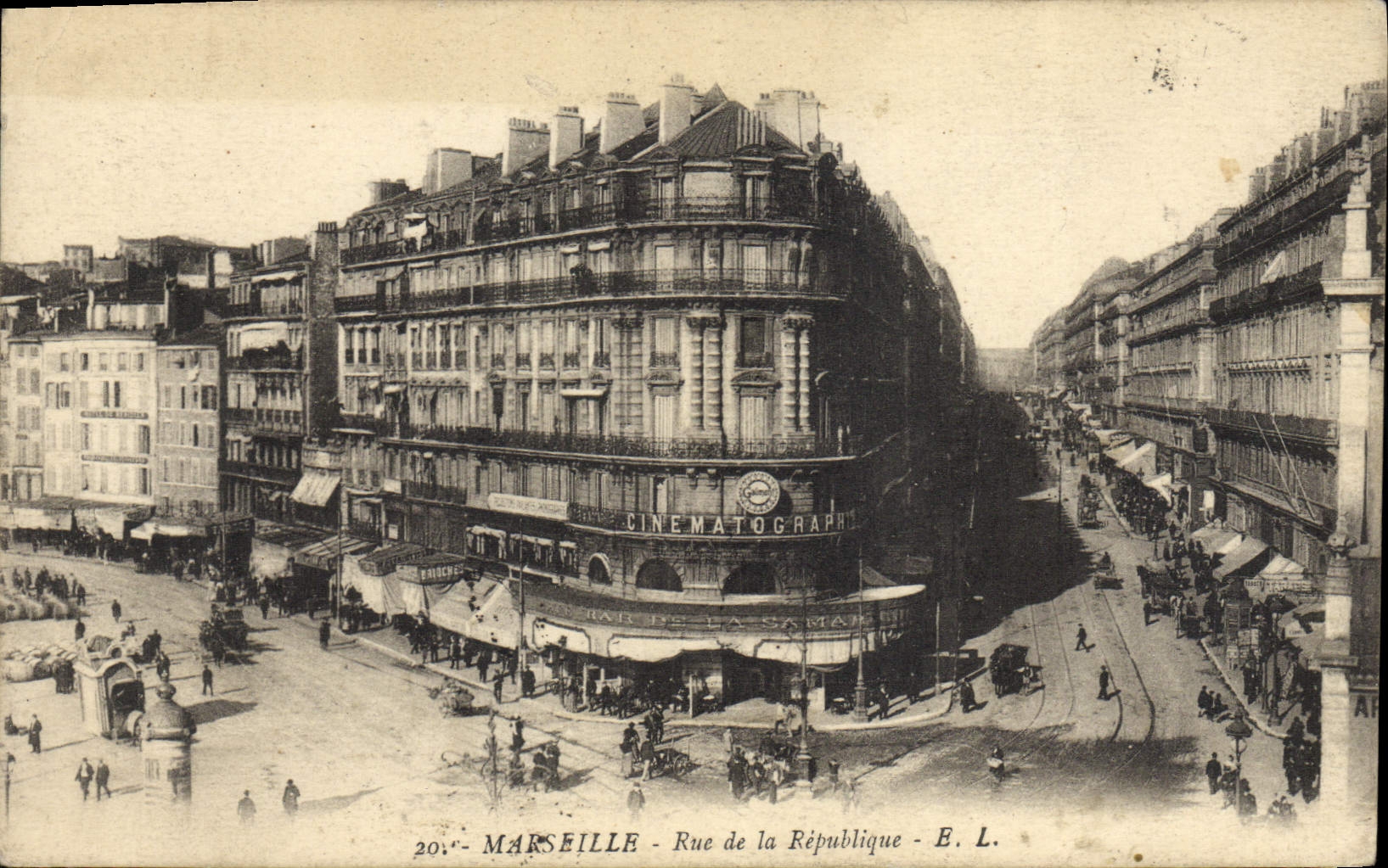 CPA Marseille Rue de la Republique