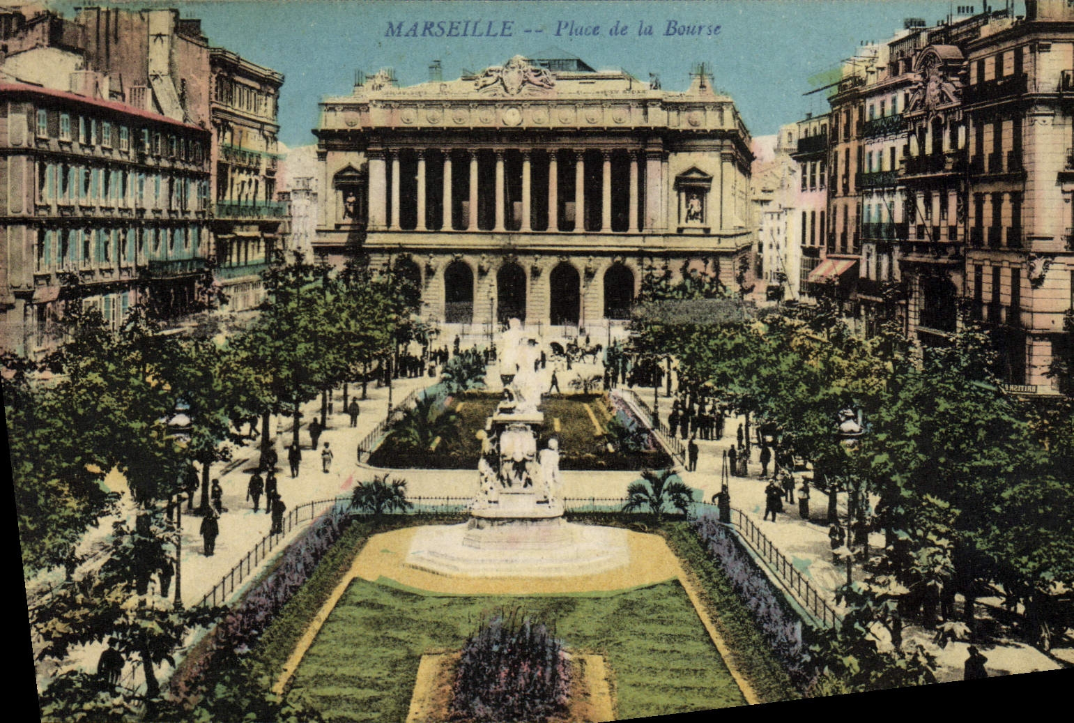 CPA Marseille Place de la Bourse