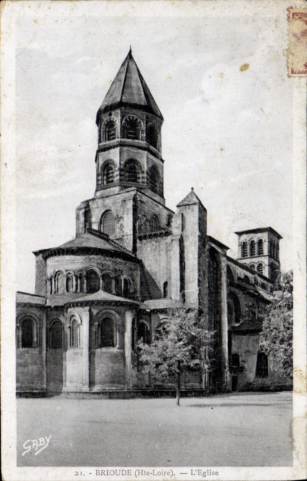 CPA Brioude L'eglise 
