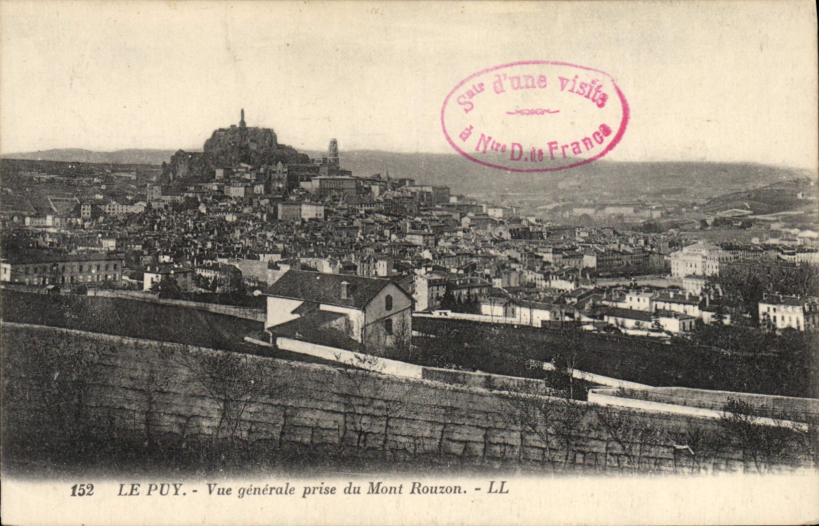 CPA Le Puy Vue generale Prise du Mont Rouzon