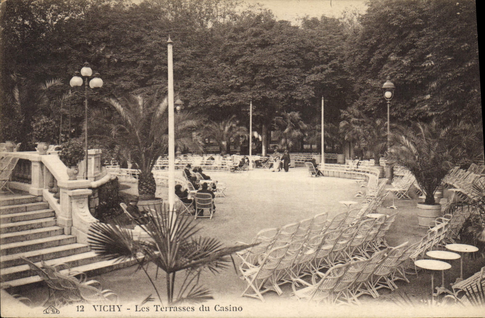 CPA Vichy Les Terrasses du Casino