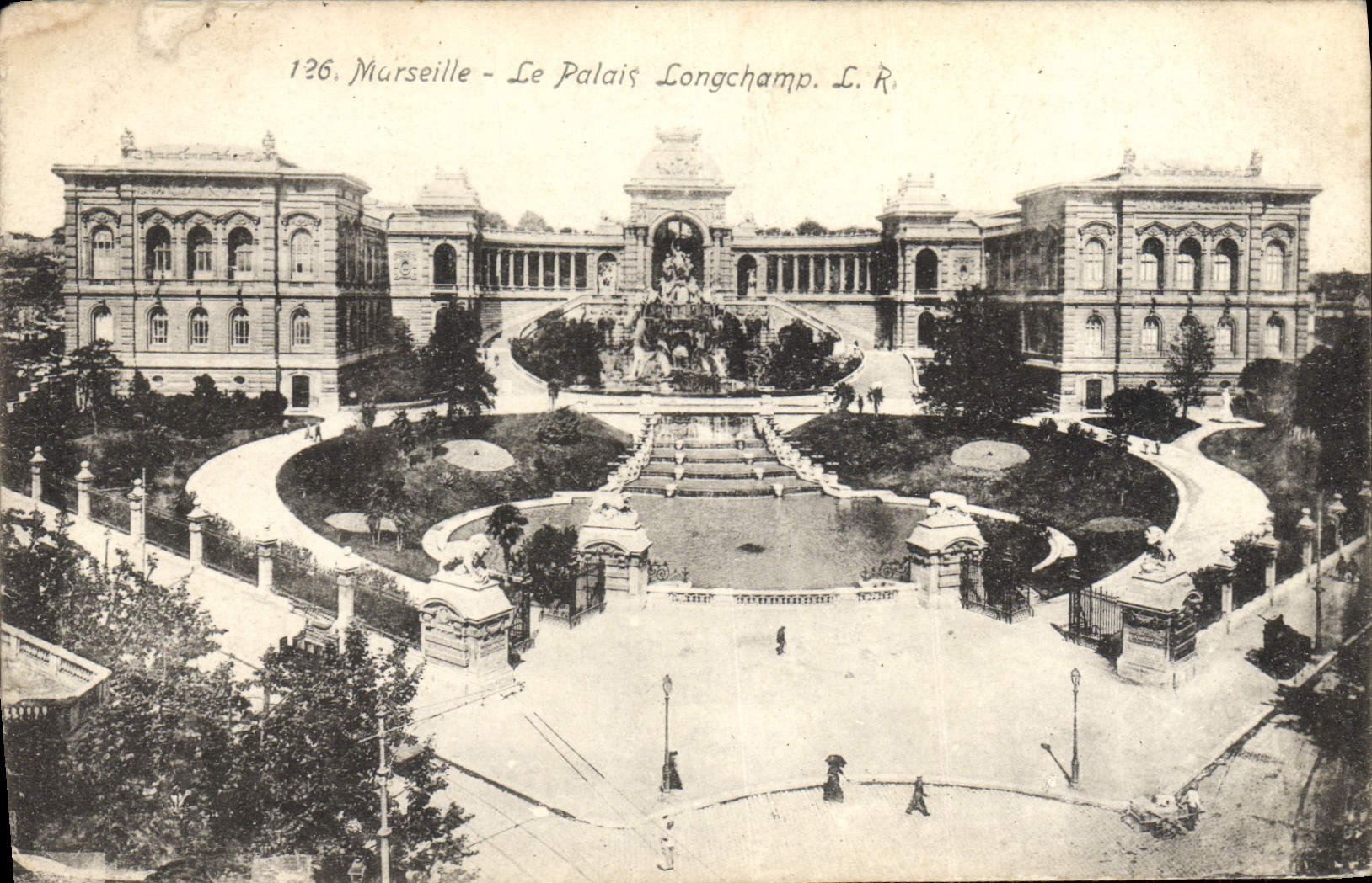 CPA Marseille Le Palais Longchamp