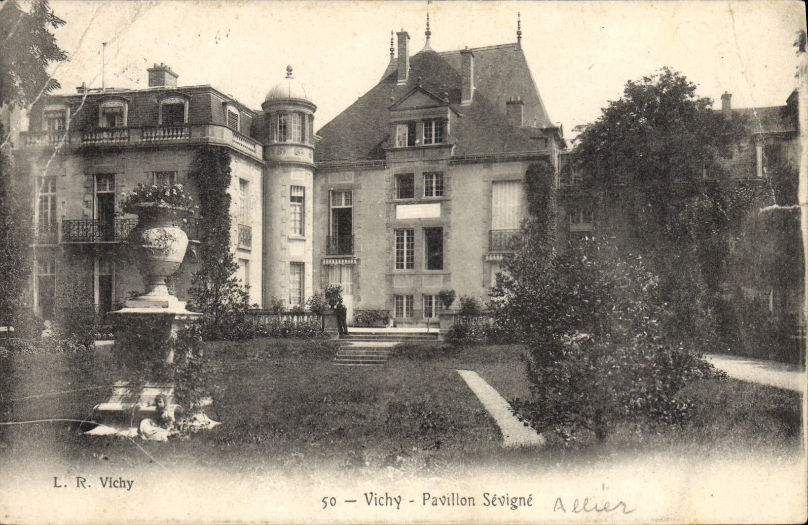 CPA Vichy Pavillon Sevigne