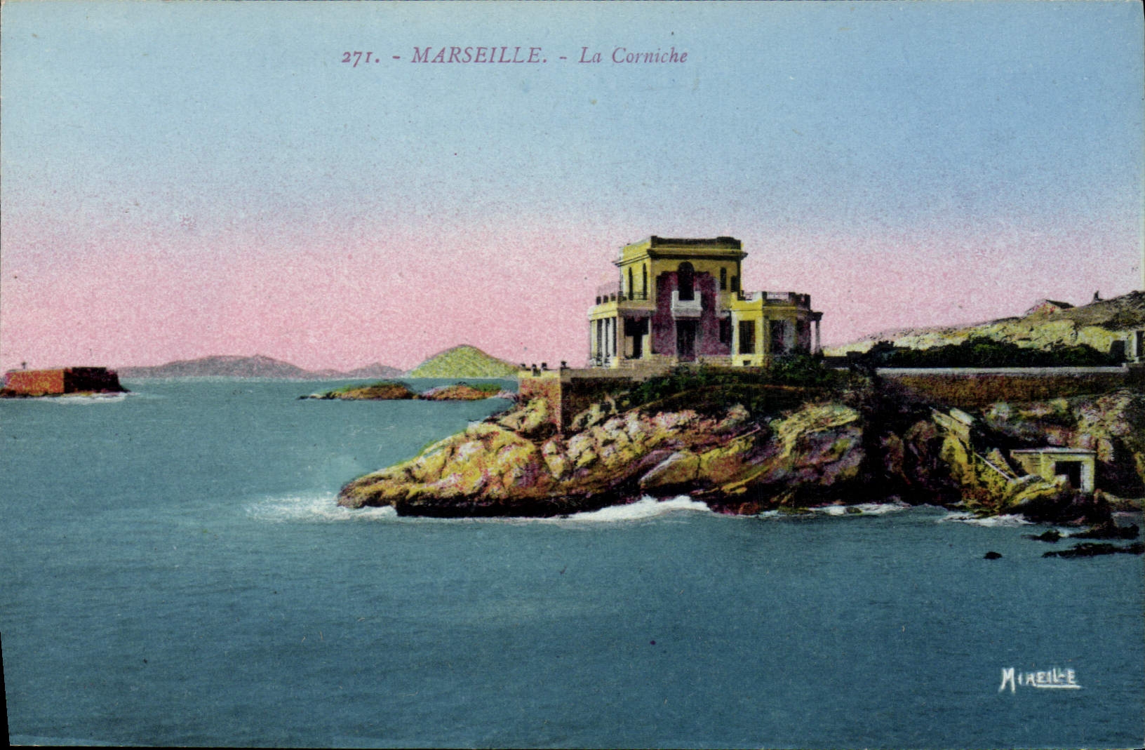 CPA Marseille La Corniche