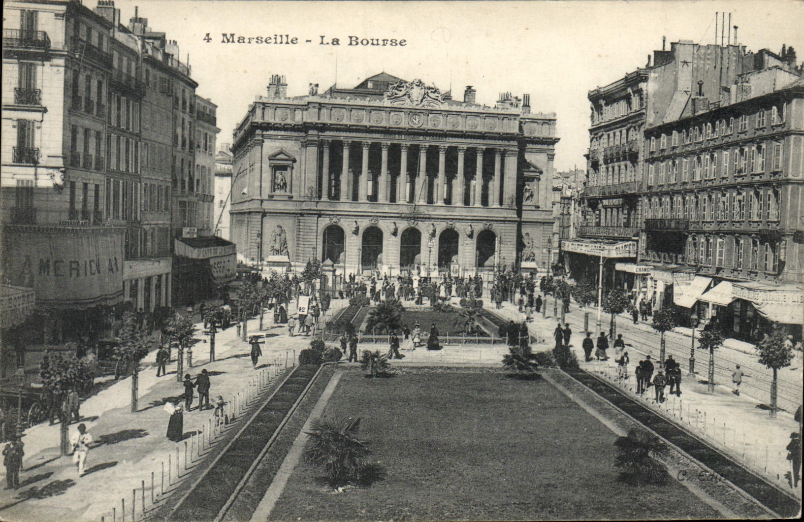 CPA Marseille La Bourse