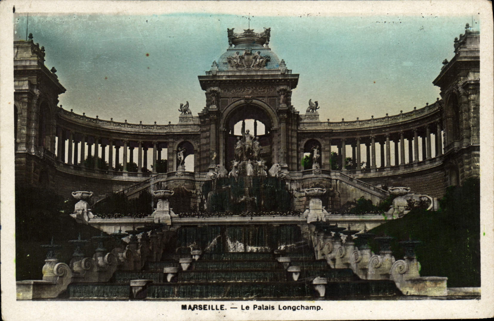 CPA Marseille Le Palais Longchamp