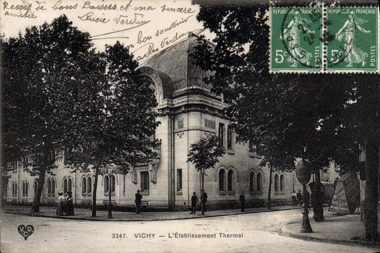 CPA Vichy L'Etablissement Thermal