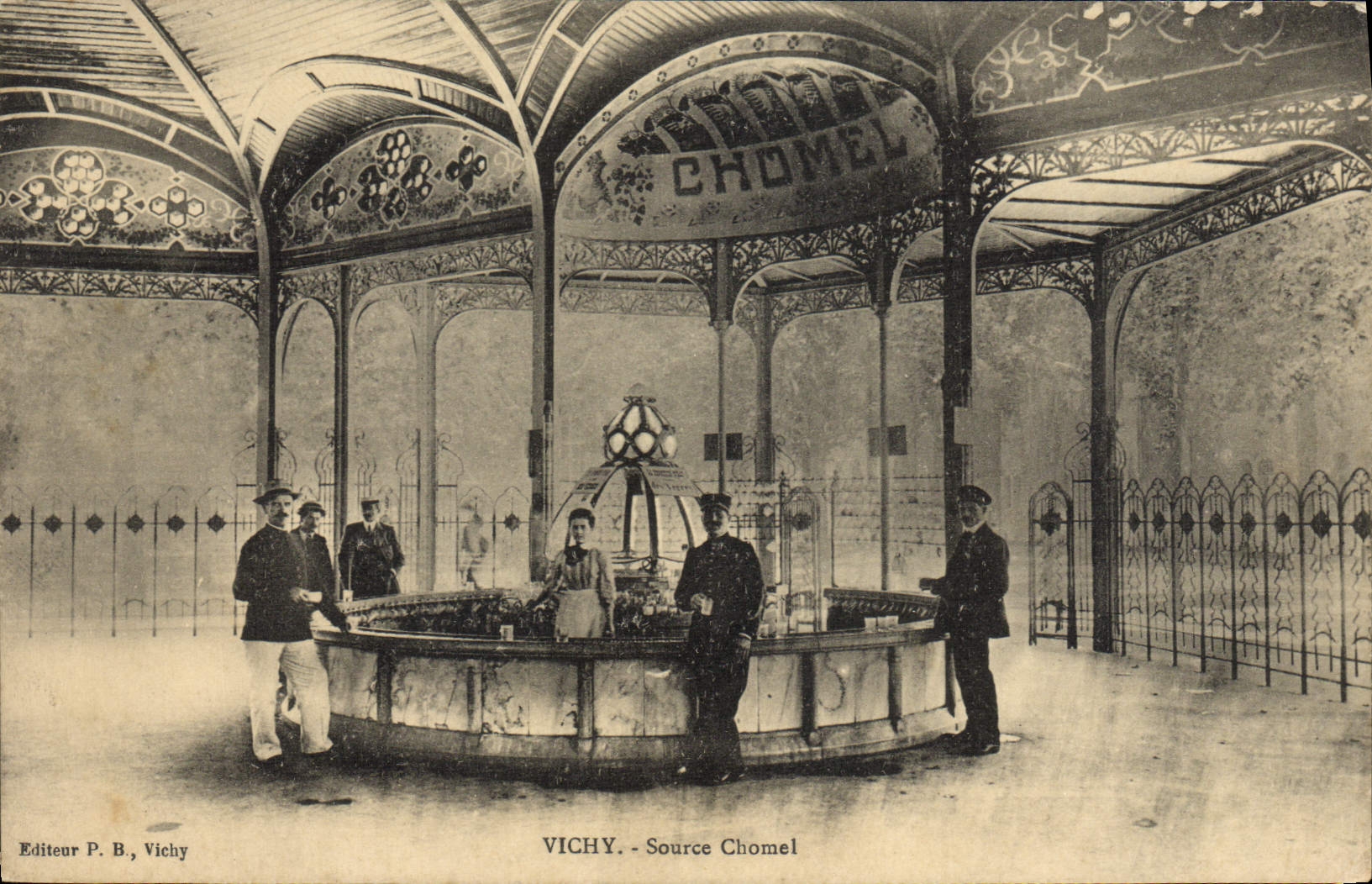 CPA Vichy Source Chomel