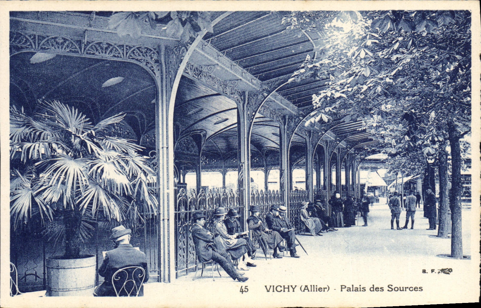 CPA Vichy Palais Des Sources