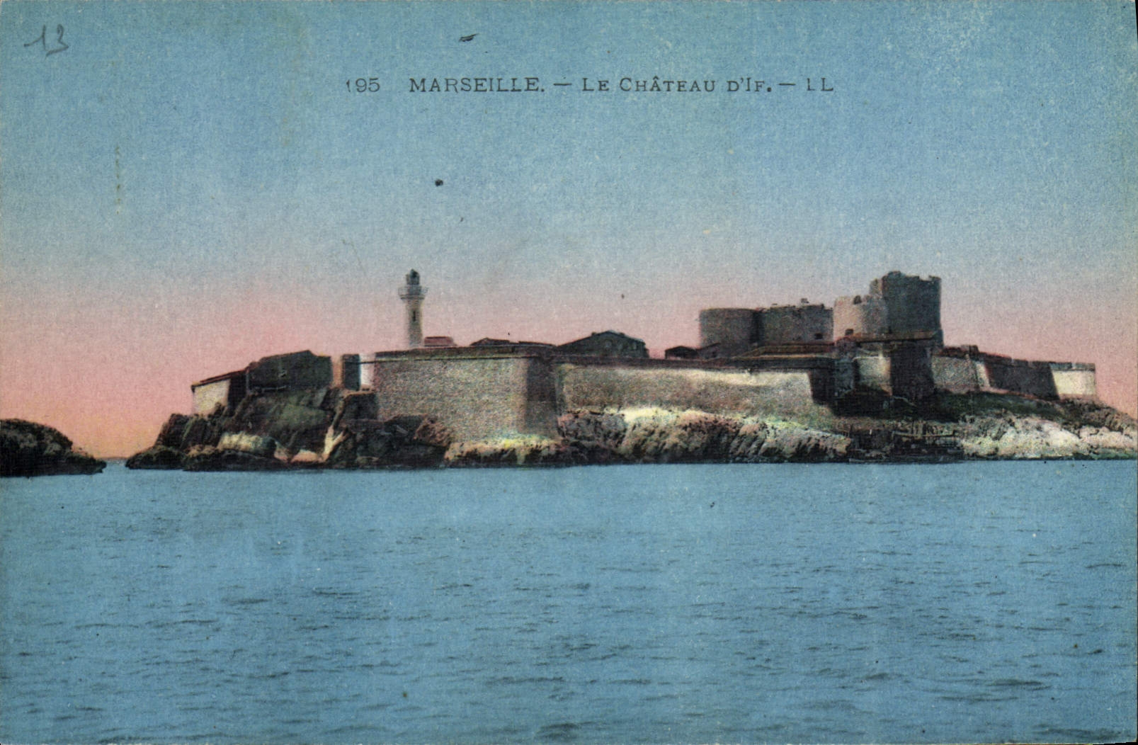 CPA Marseille Le Chateau D'If