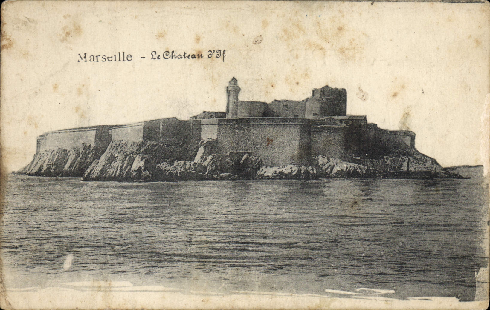CPA Marseille Le Chateau d'IF
