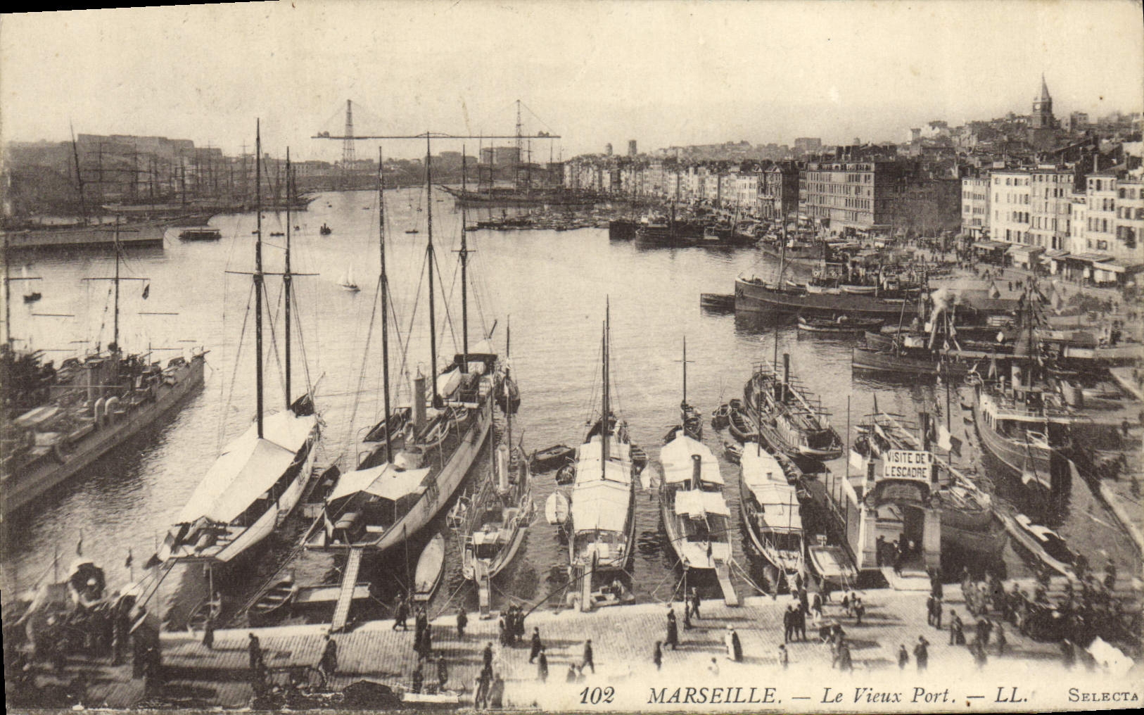 CPA Marseille Le Vieux Port Bateaux