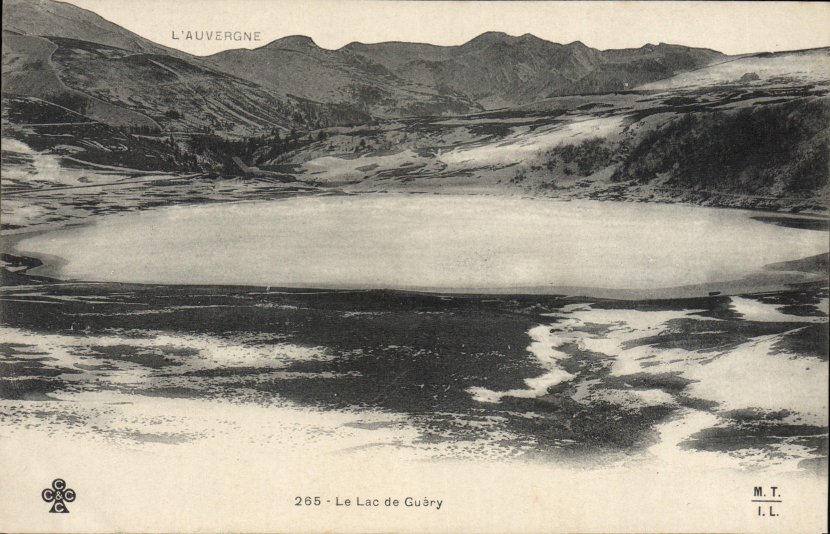 CPA L'Auvergne Le Lac De Guery